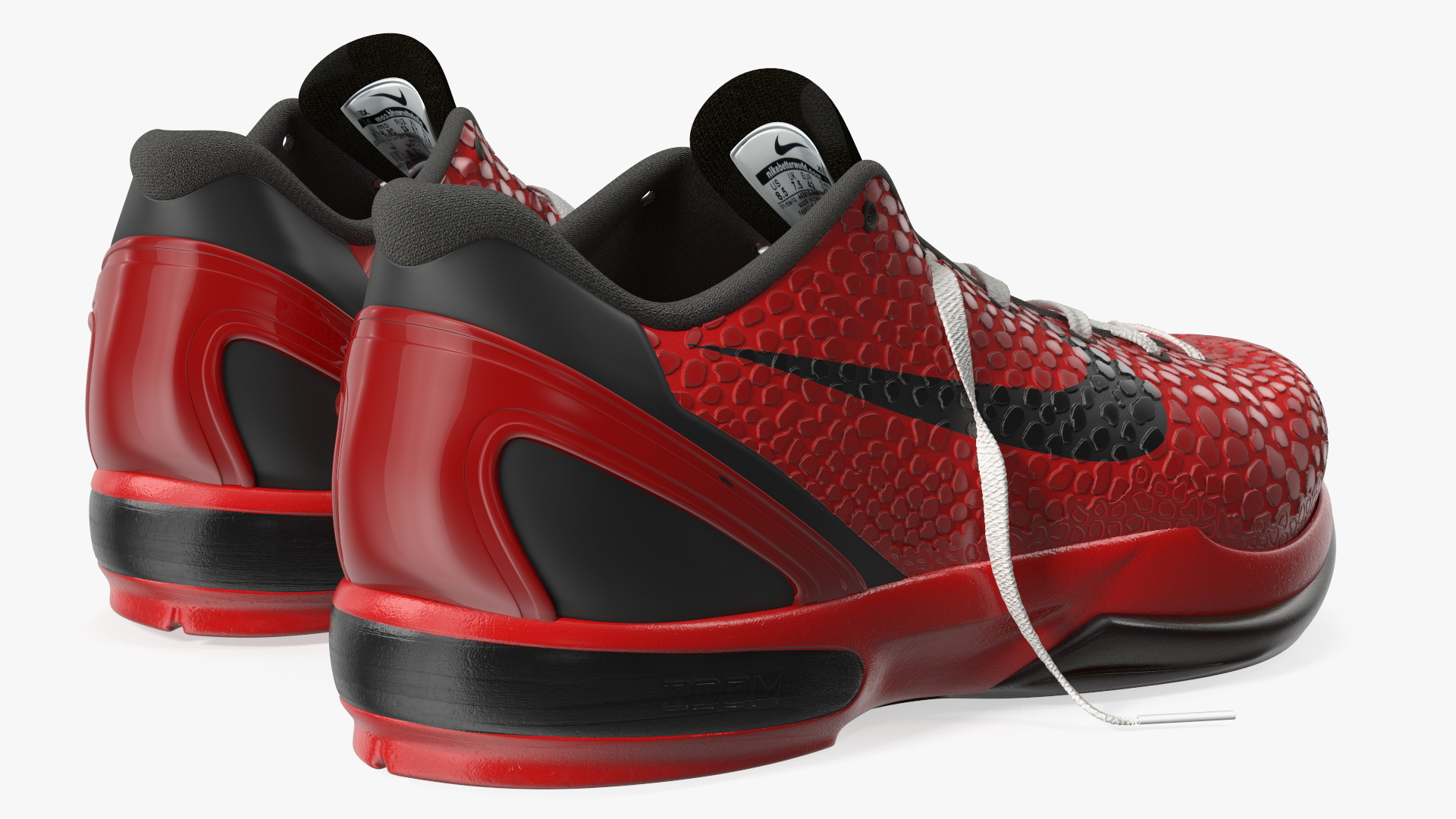 3D Nike Zoom Sneakers model