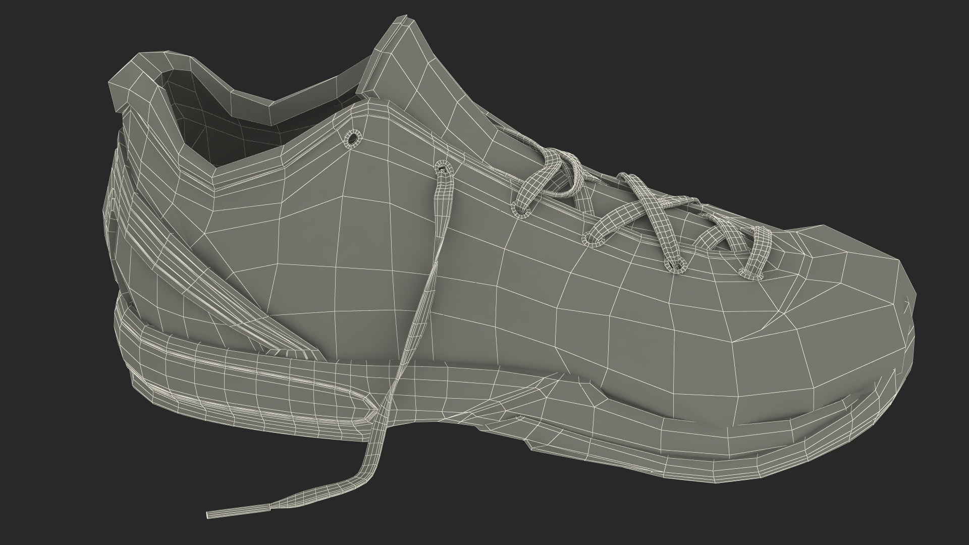 3D Nike Zoom Sneakers model