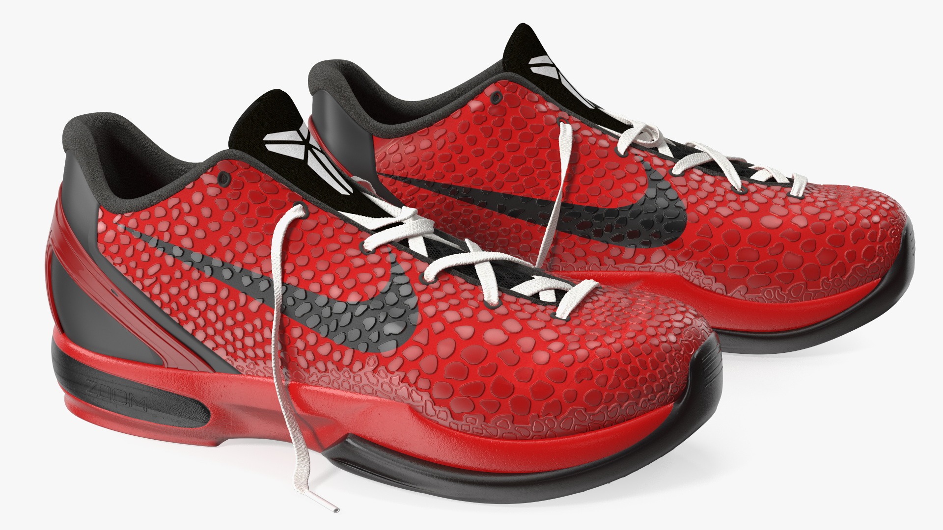 3D Nike Zoom Sneakers model