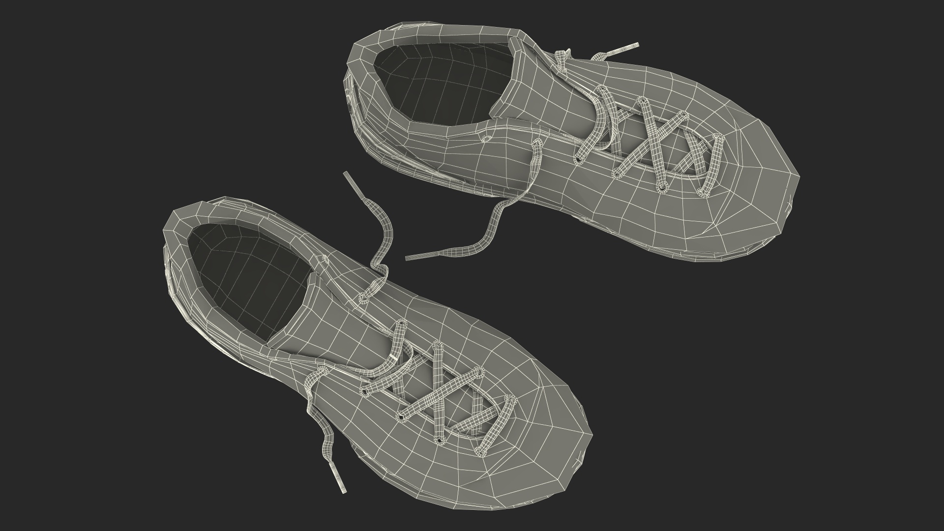 3D Nike Zoom Sneakers model