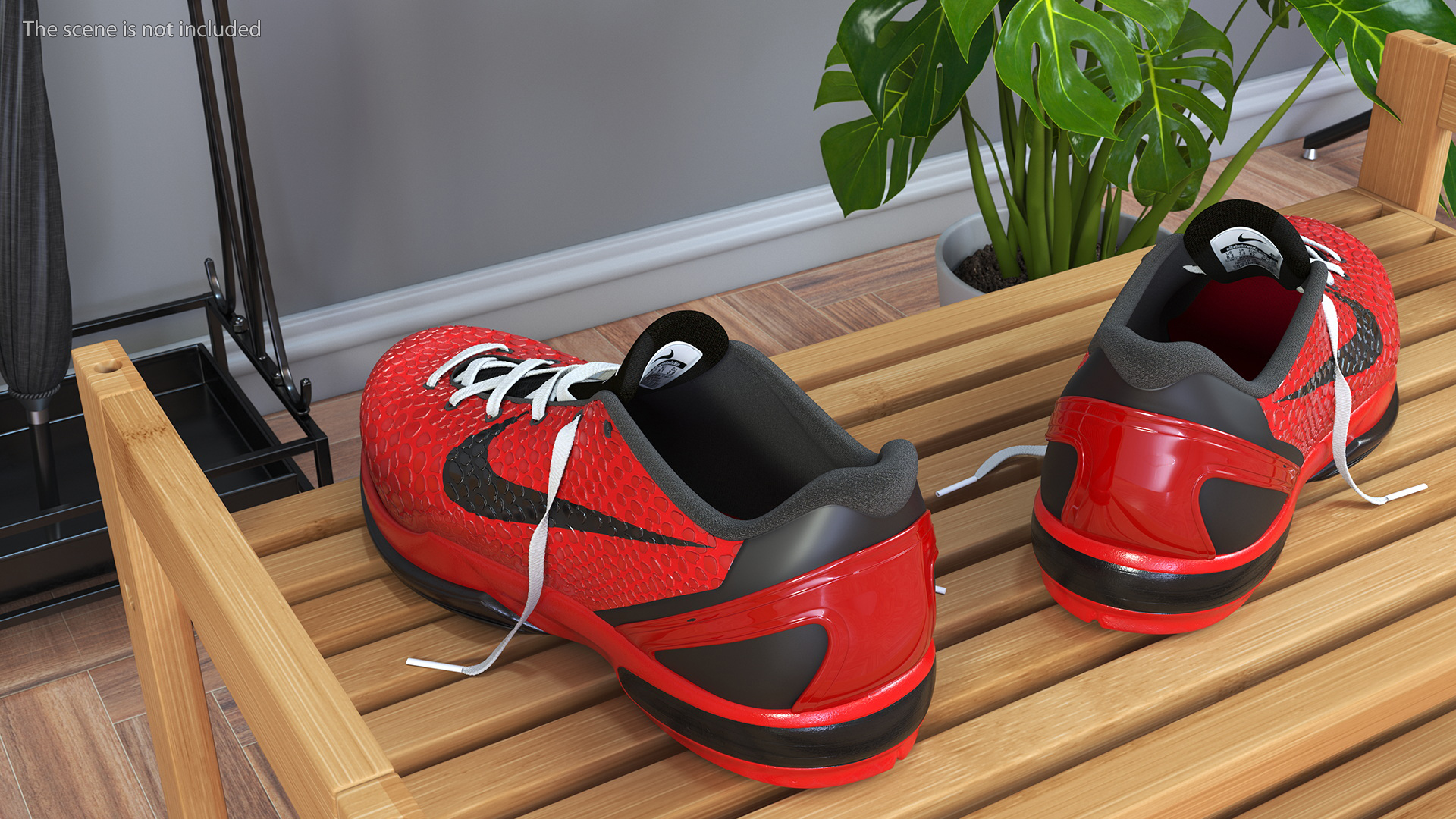 3D Nike Zoom Sneakers model