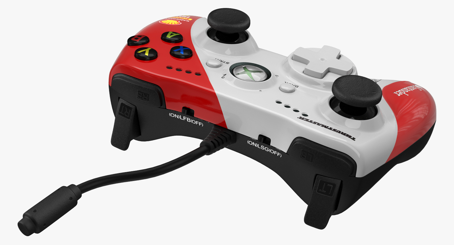 Wired Gamepad Thrustmaster GPX Lightback Ferrari F1 Edition 3D model
