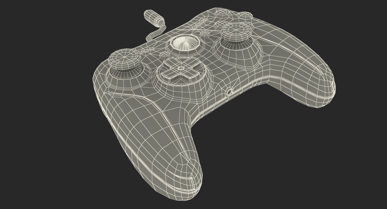 Wired Gamepad Thrustmaster GPX Lightback Ferrari F1 Edition 3D model