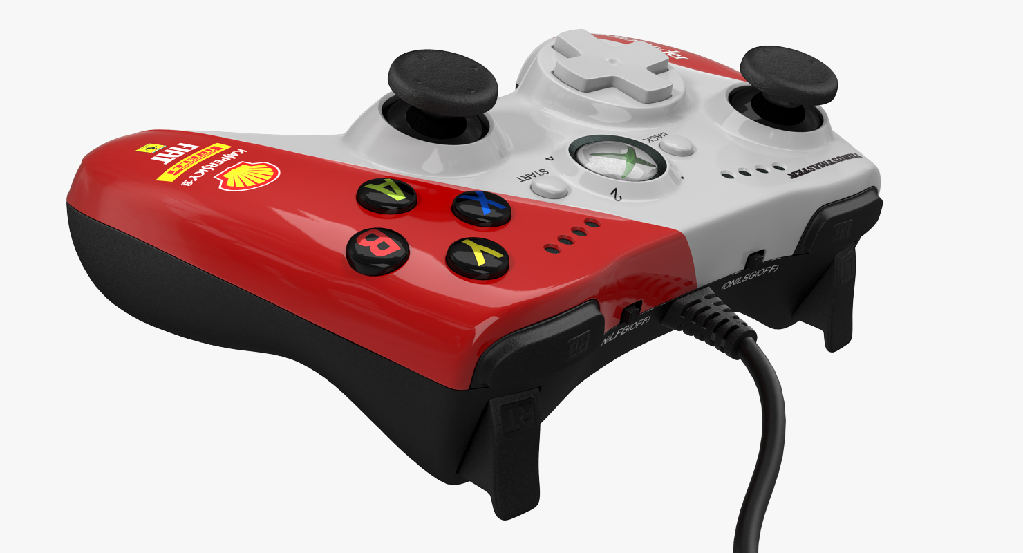 Wired Gamepad Thrustmaster GPX Lightback Ferrari F1 Edition 3D model