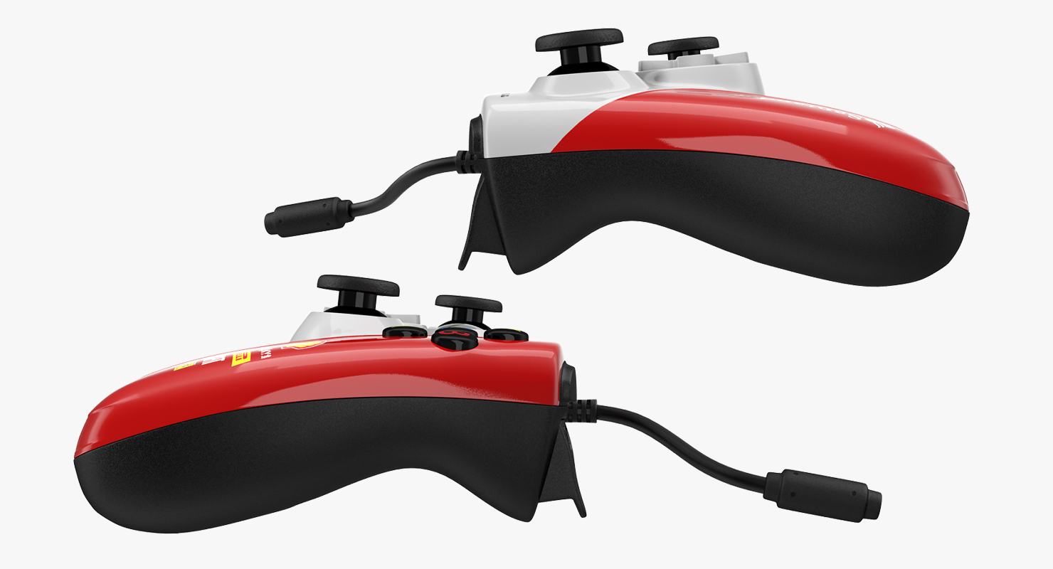 Wired Gamepad Thrustmaster GPX Lightback Ferrari F1 Edition 3D model