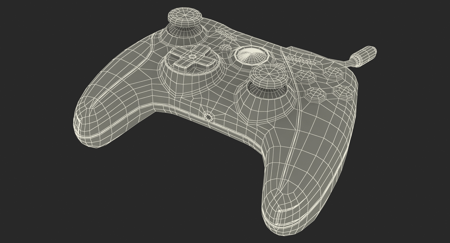Wired Gamepad Thrustmaster GPX Lightback Ferrari F1 Edition 3D model