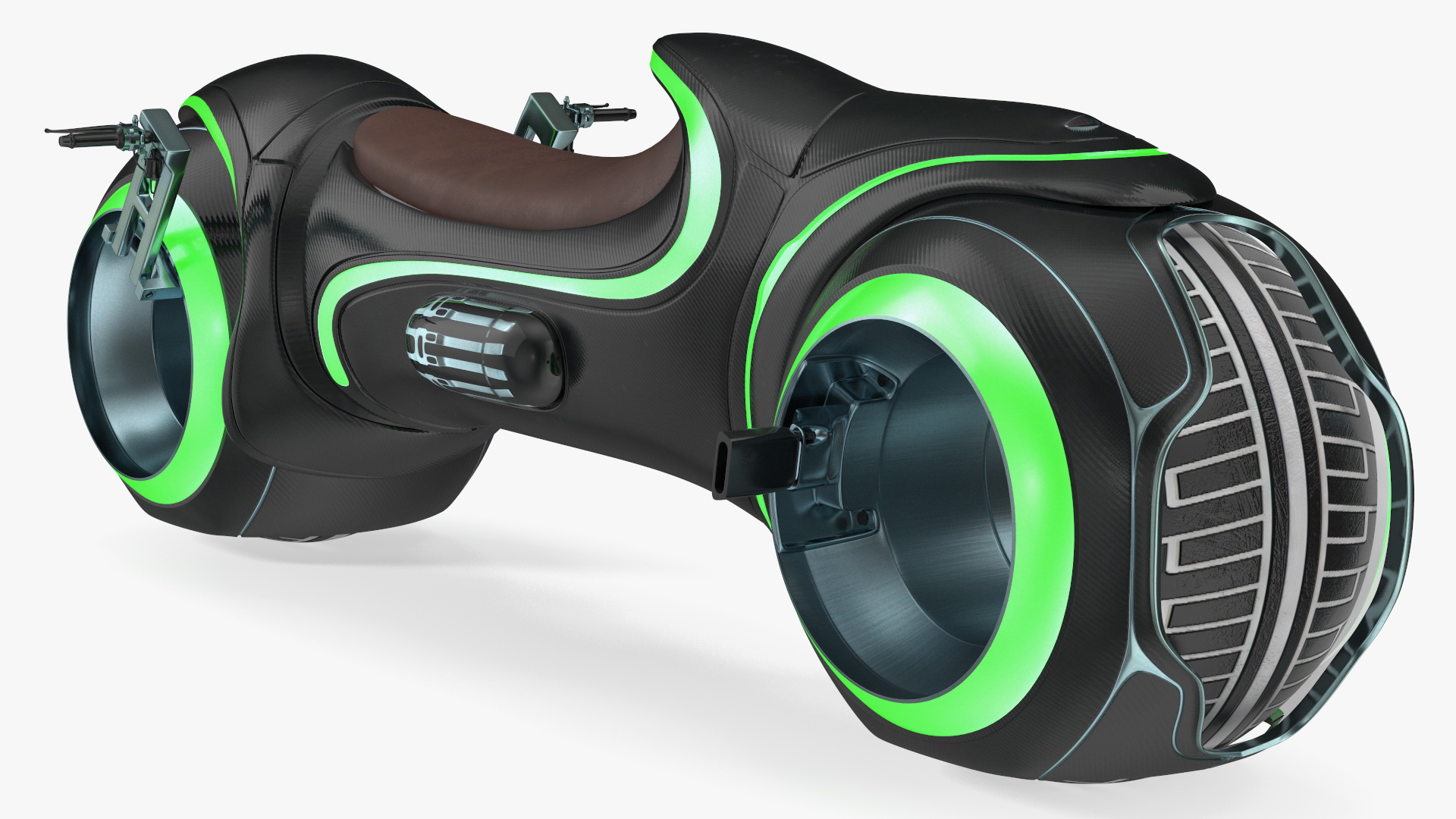 Sci Fi Motorcycle 3D