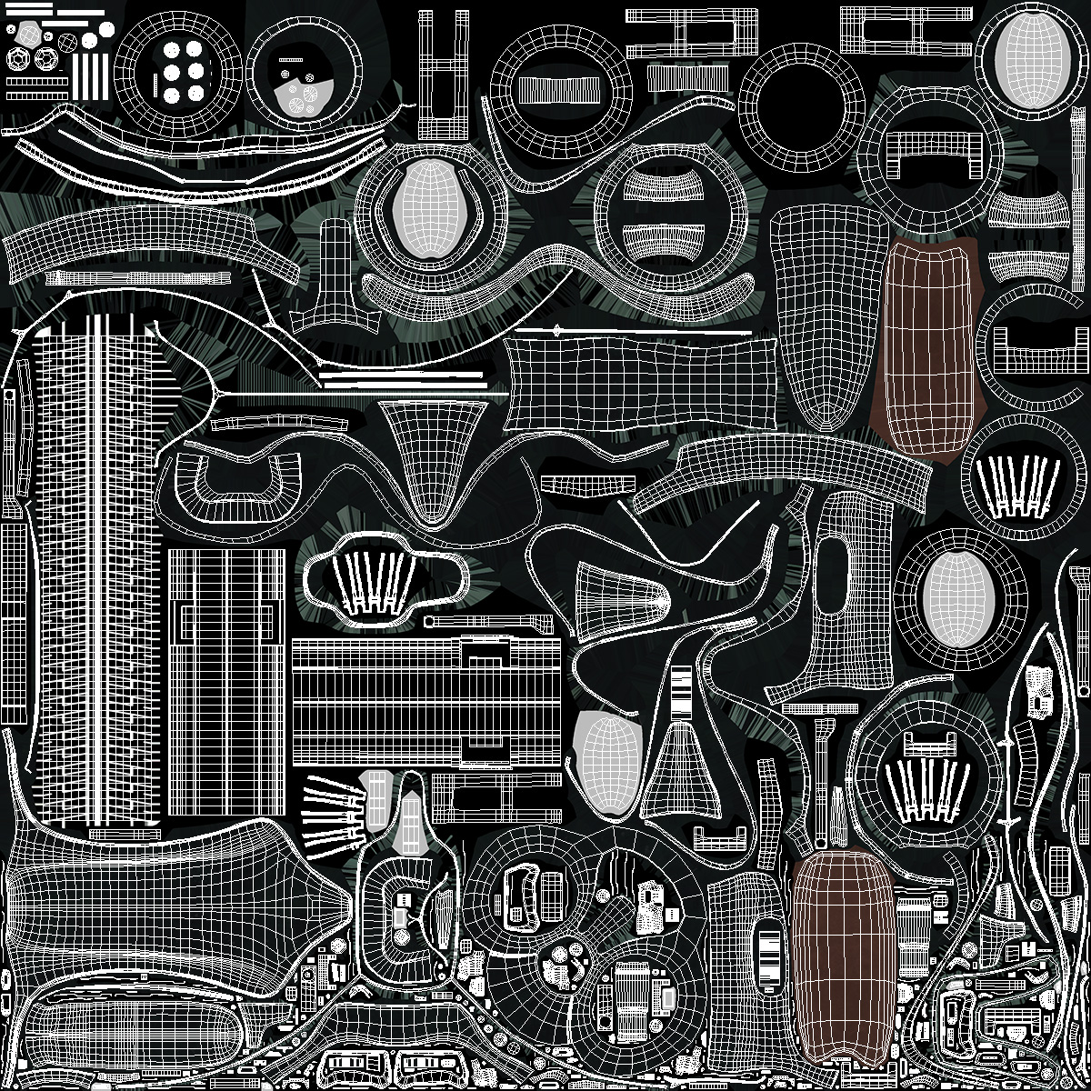 Sci Fi Motorcycle 3D