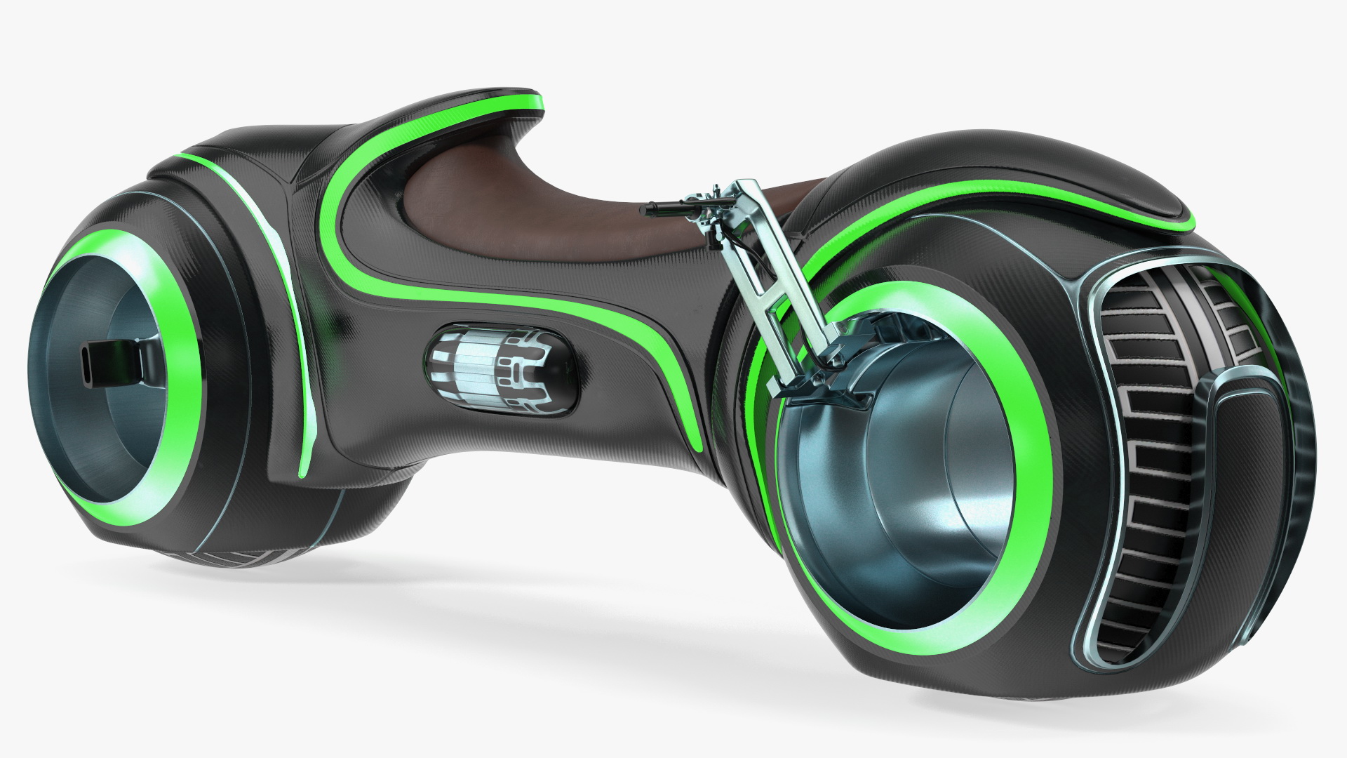 Sci Fi Motorcycle 3D