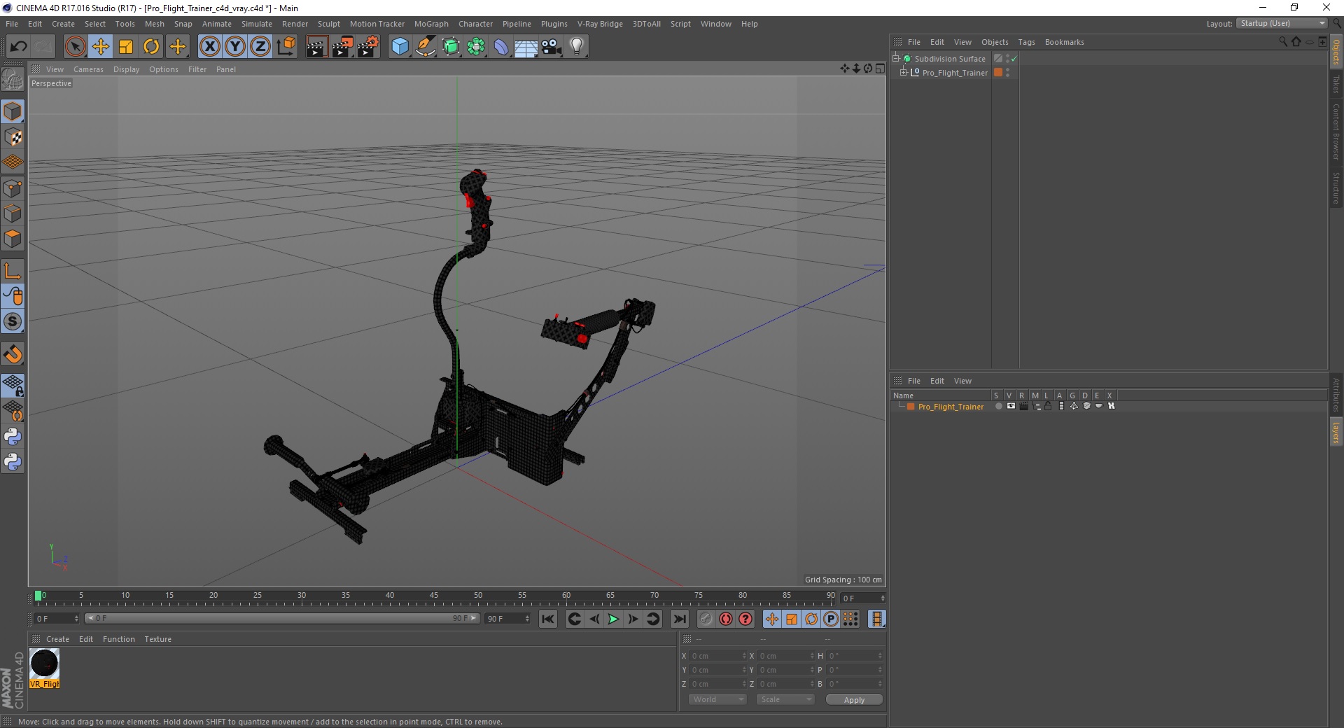 3D Pro Flight Trainer model