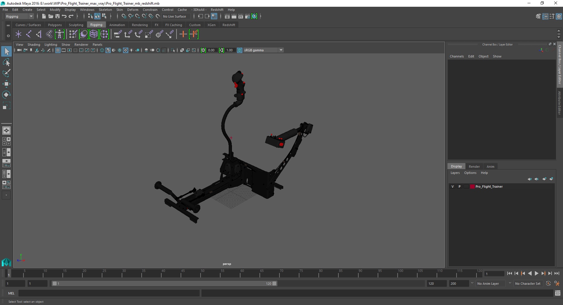3D Pro Flight Trainer model