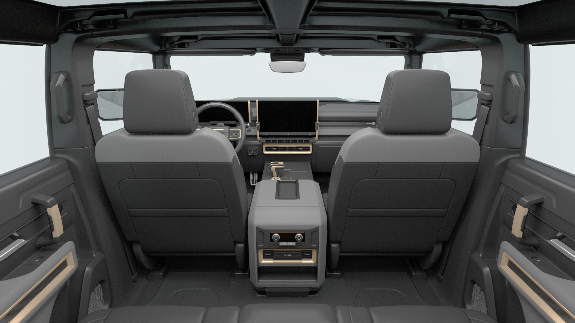 3D GMC Hummer EV SUV White model