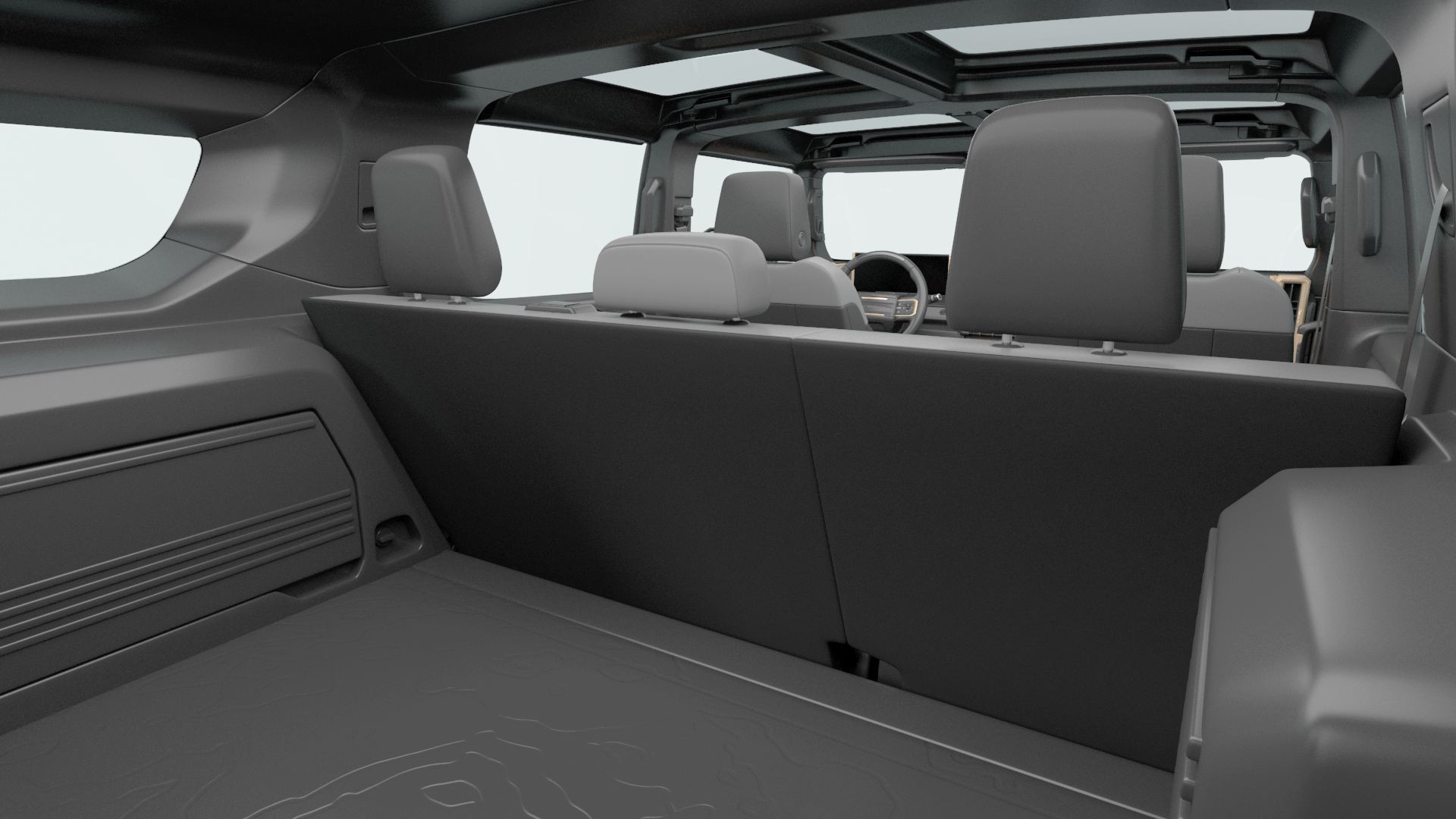 3D GMC Hummer EV SUV White model