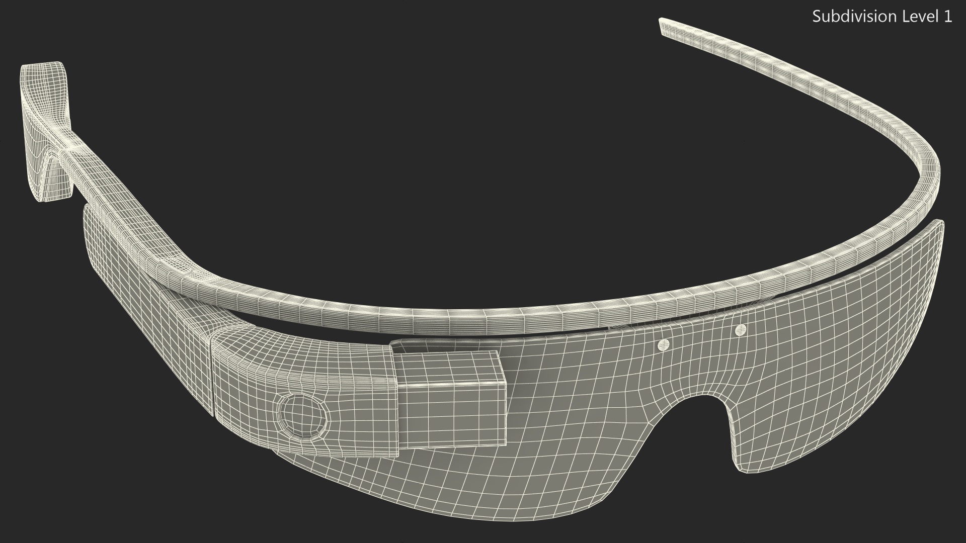 Google Glass Enterprise Edition 2 White 3D model