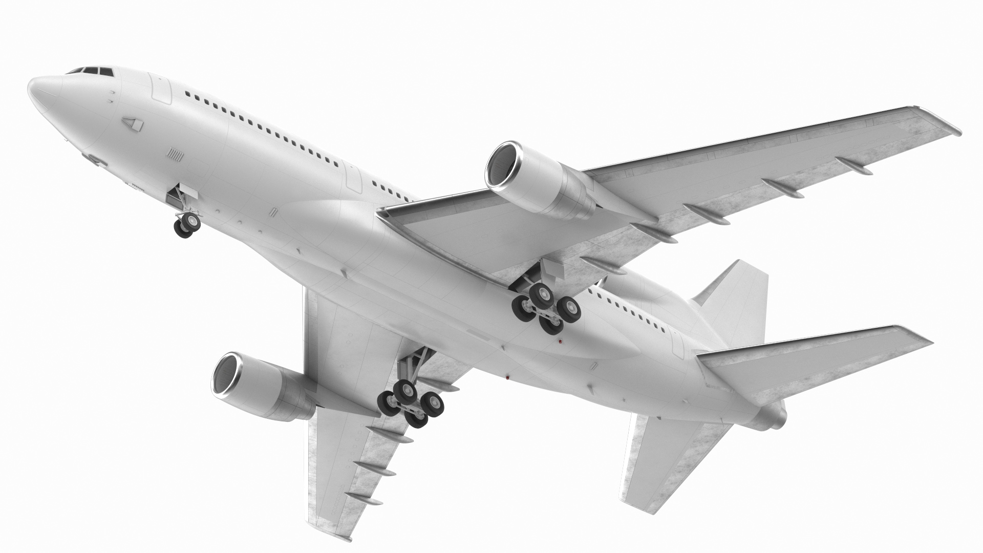 3D Lockheed L-1011 TriStar model