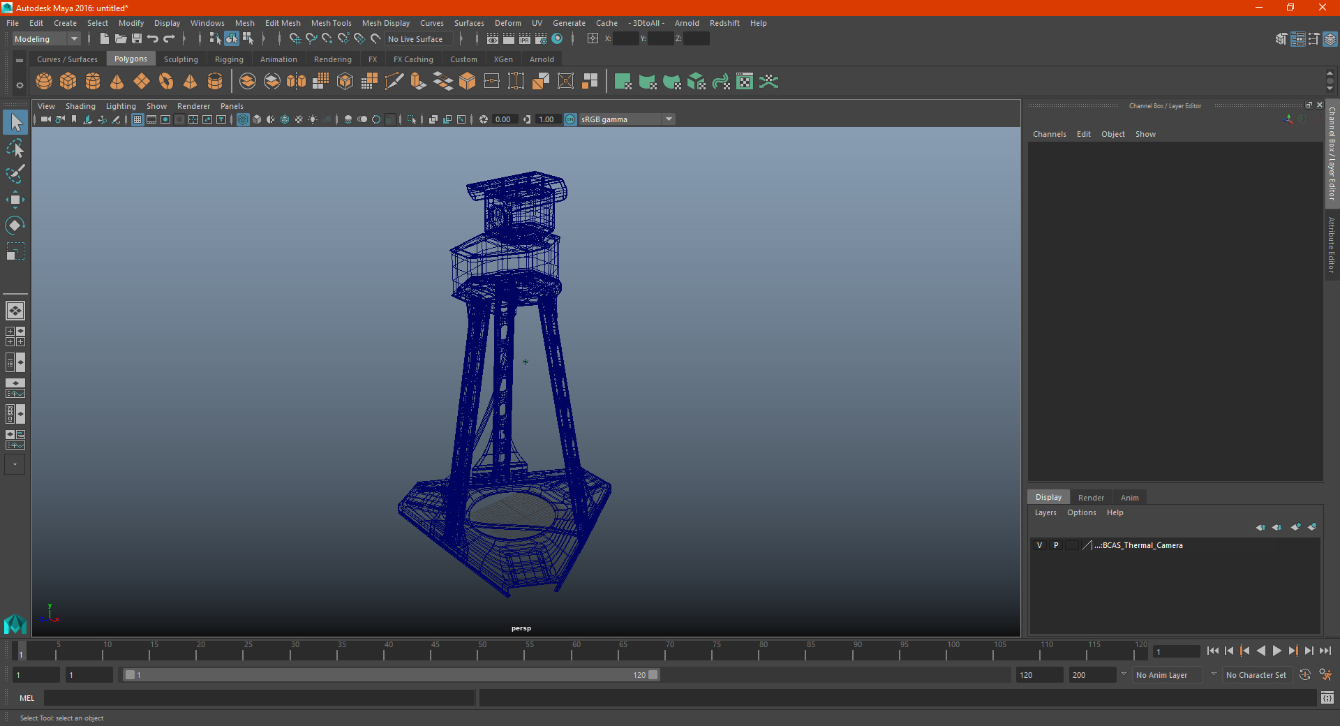 BCAS Thermal Camera 3D model