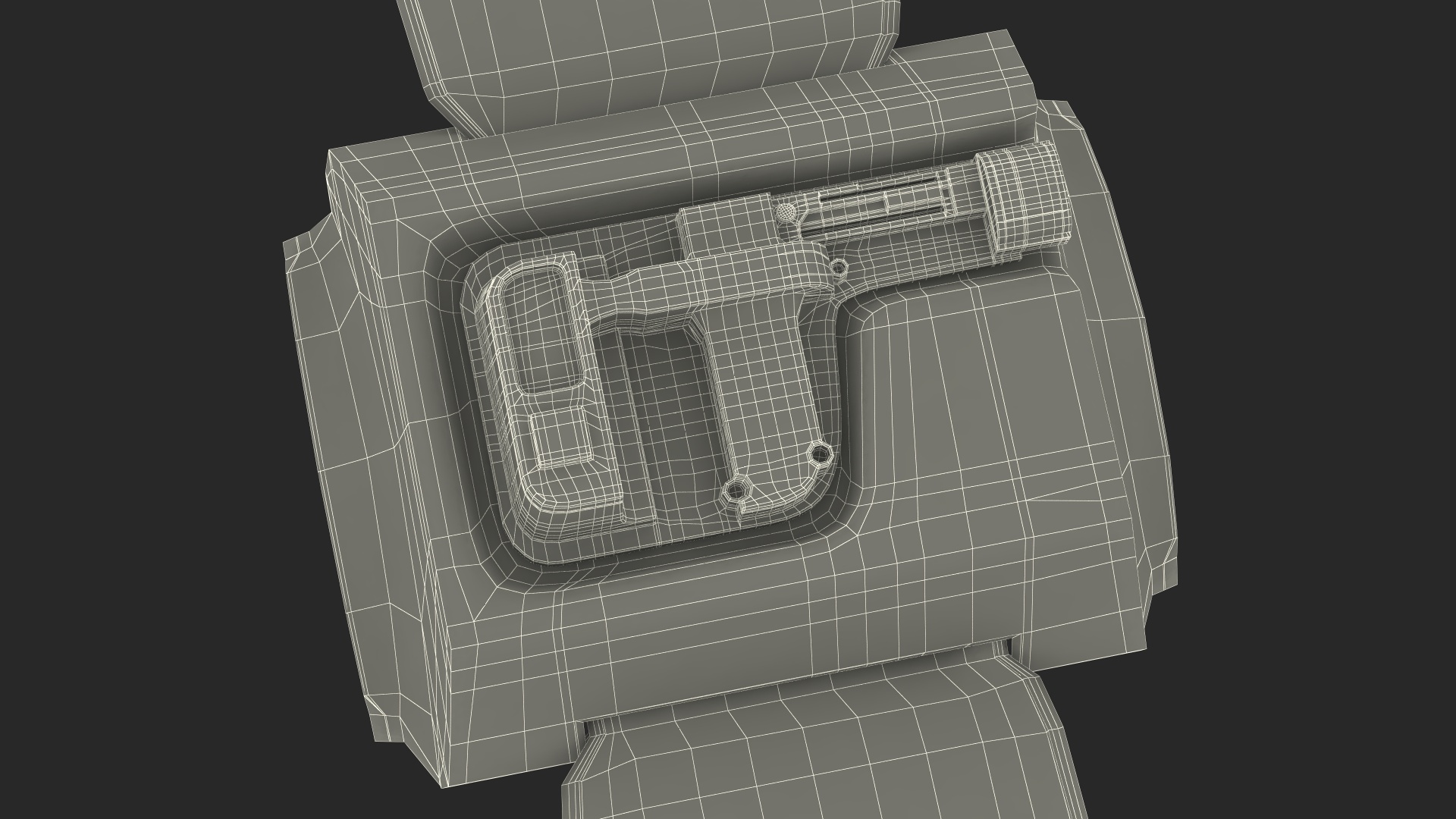 3D model Rebel Wrist Communicator from Star Wars Unfastened