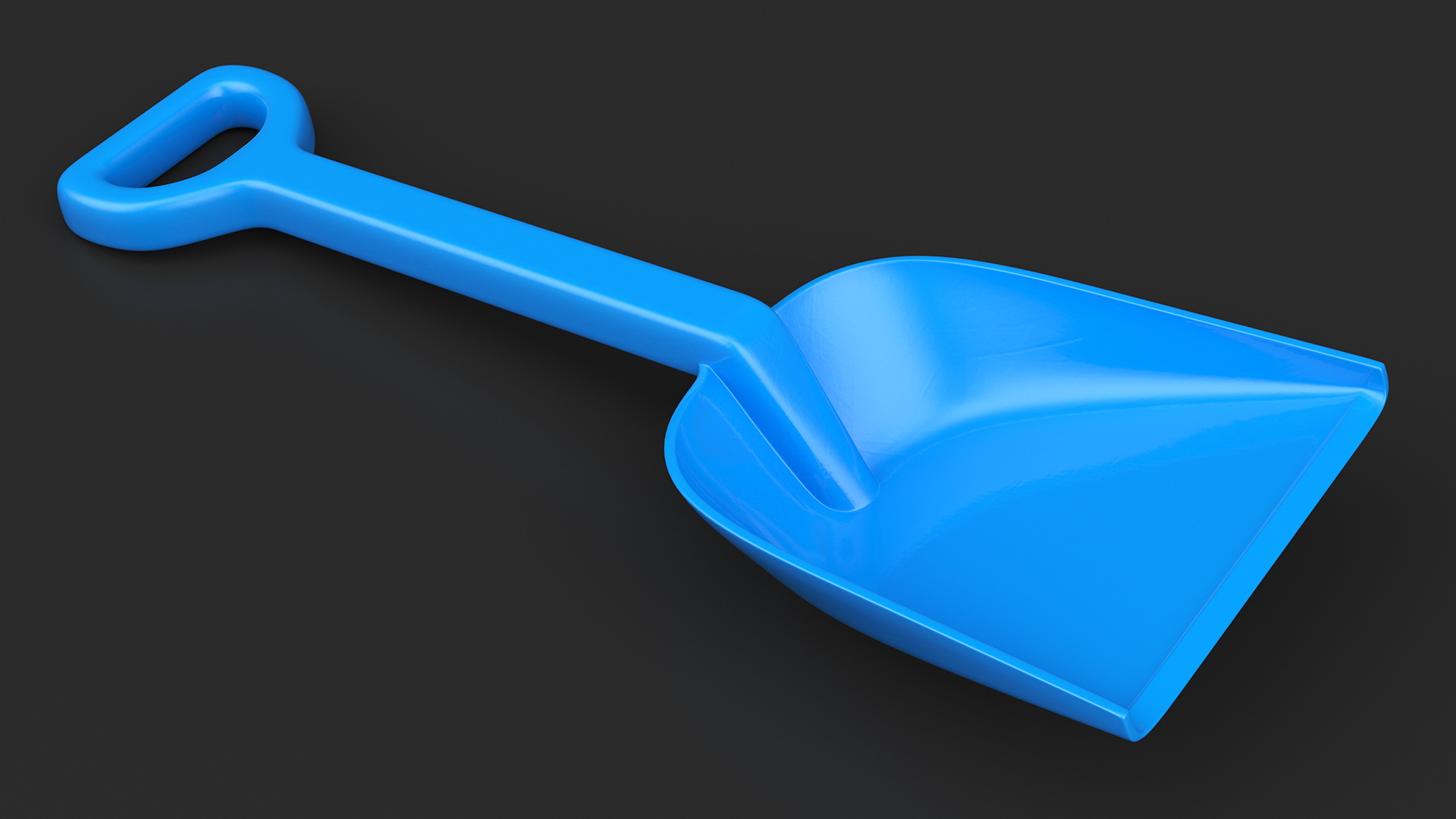 3D model Toy Sand Shovel