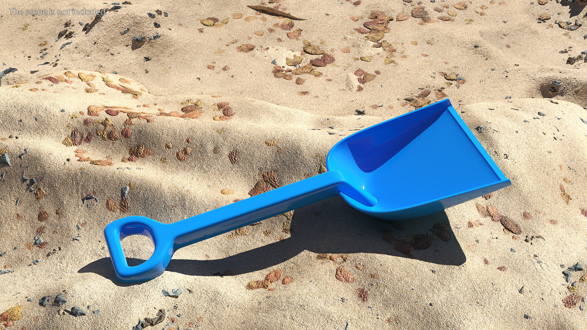 3D model Toy Sand Shovel