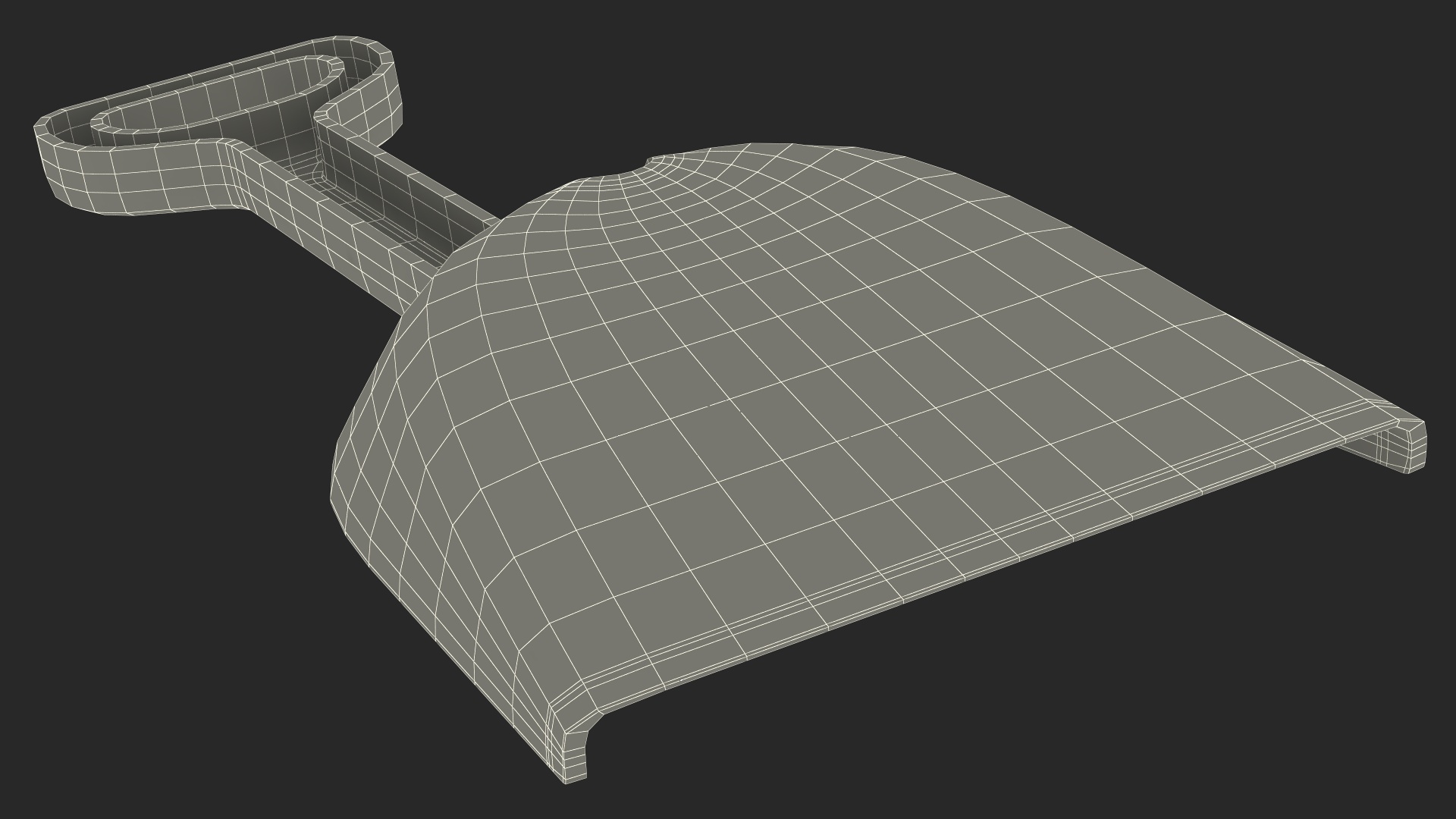 3D model Toy Sand Shovel