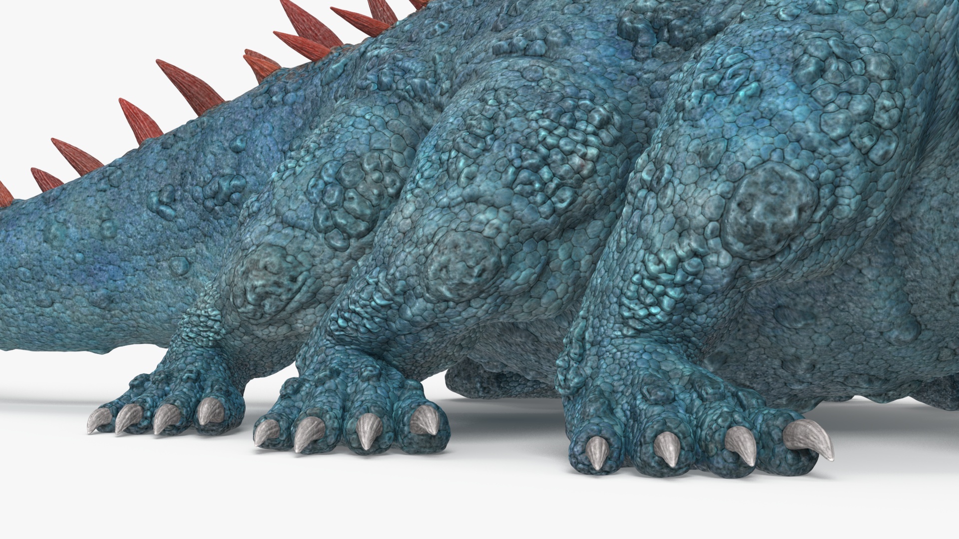 3D Basilisk in Attack Pose model