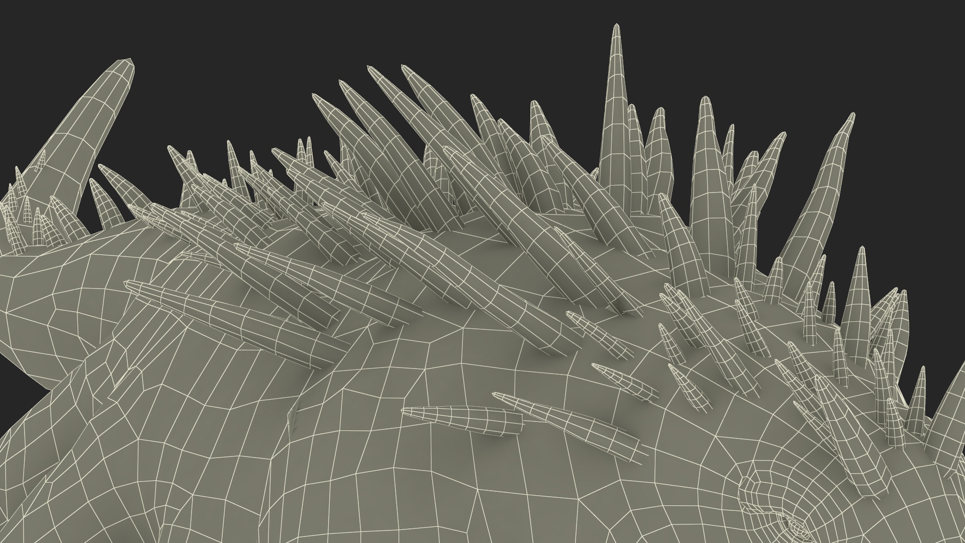 3D Basilisk in Attack Pose model