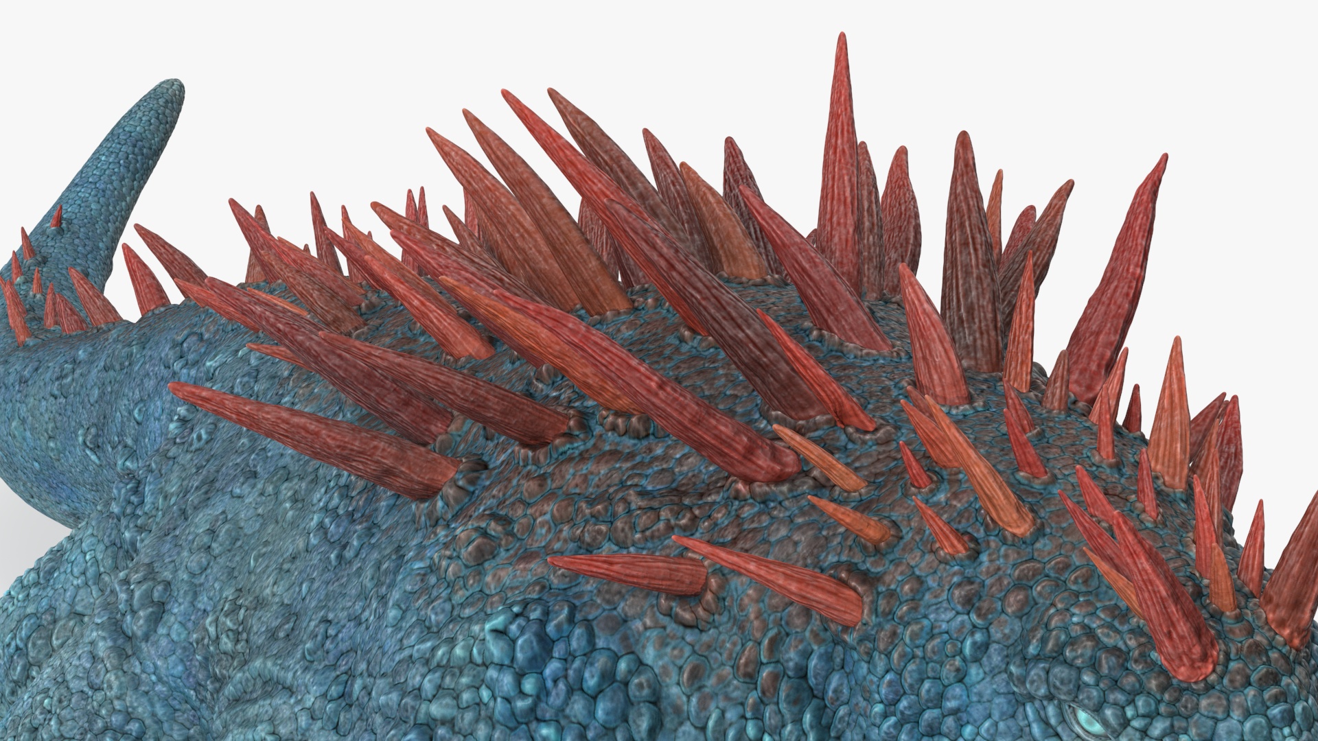 3D Basilisk in Attack Pose model