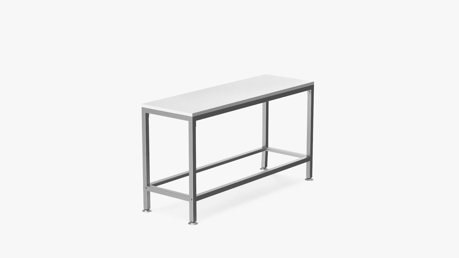 3D Low Shelf Silver
