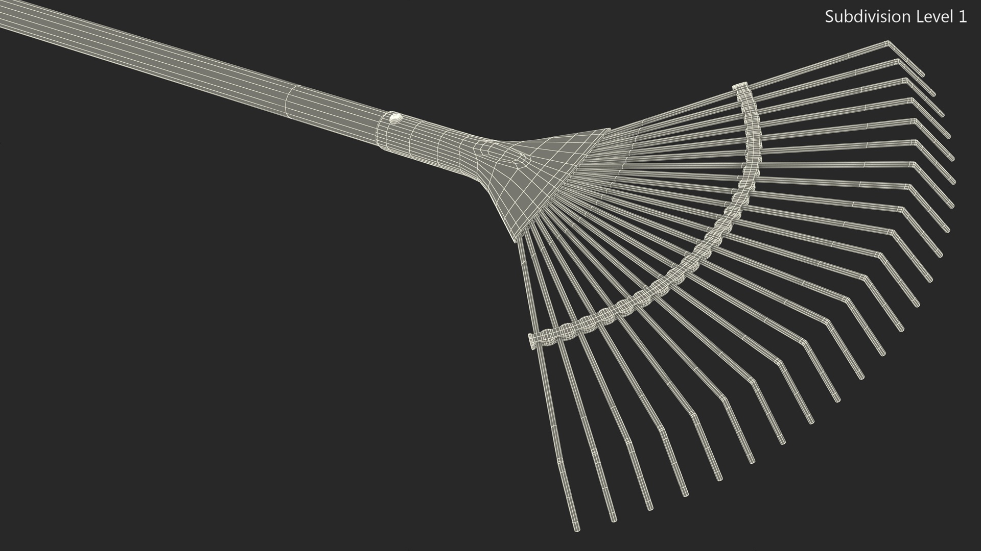 Leaf Rake 3D model