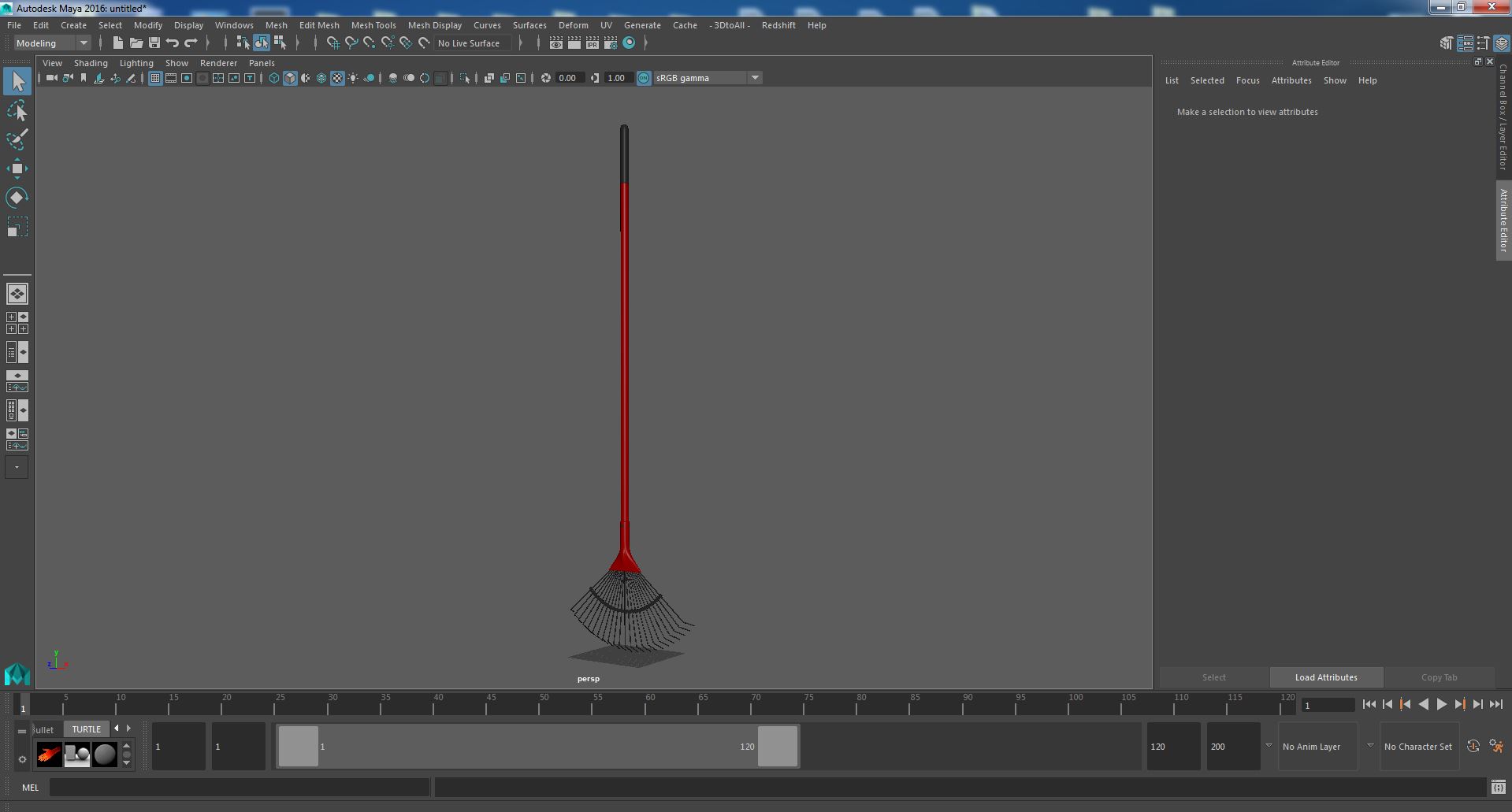 Leaf Rake 3D model