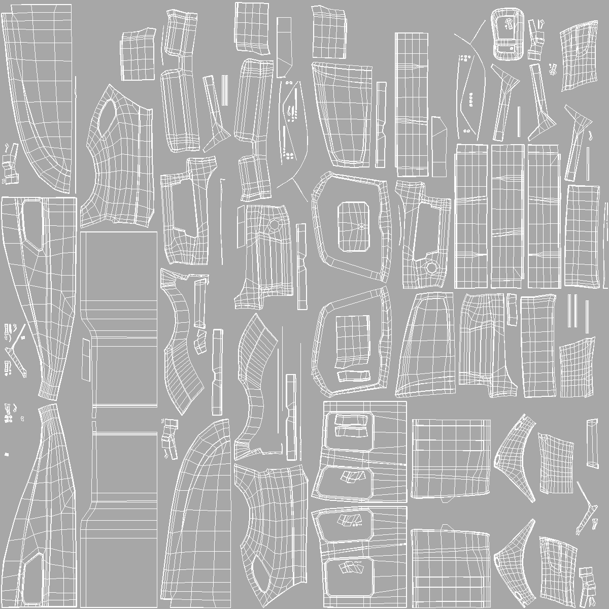 3D Heavy Duty Truck Generic Rigged