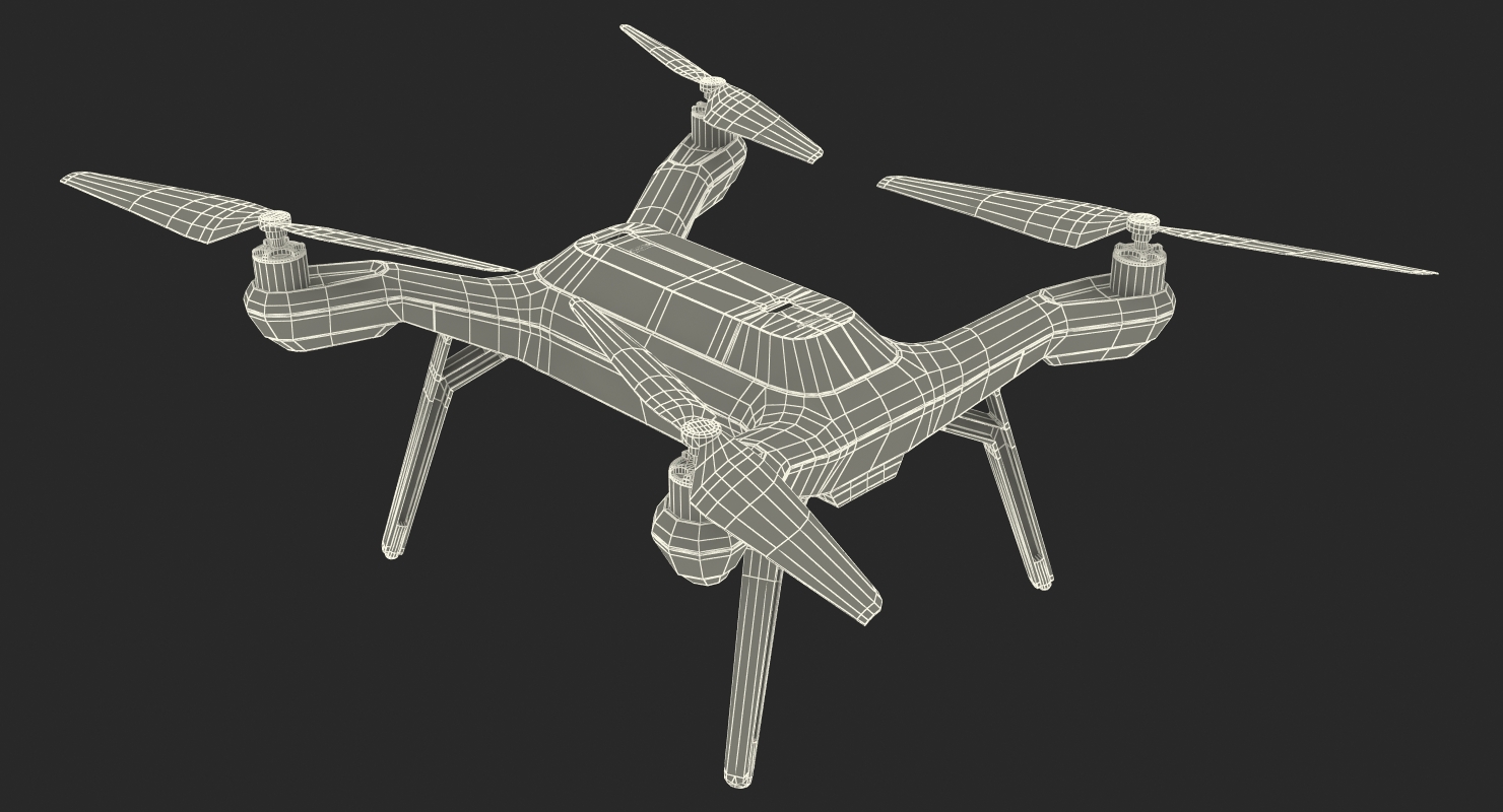 3D model 3DR Solo Drone Quadcopter