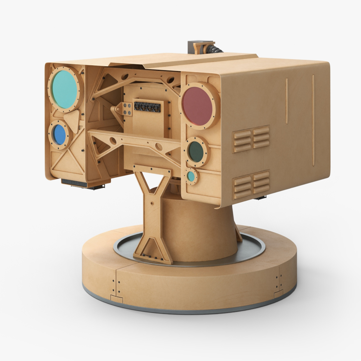 Laser Weapon Turret Sand
