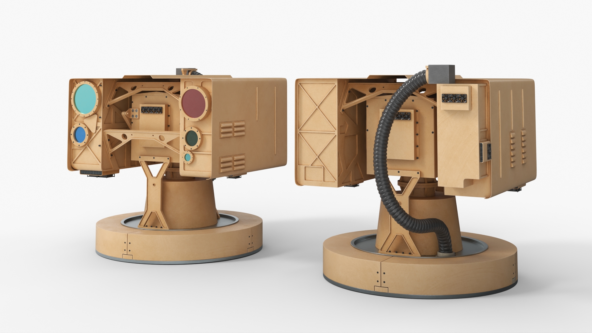 Laser Weapon Turret Sand