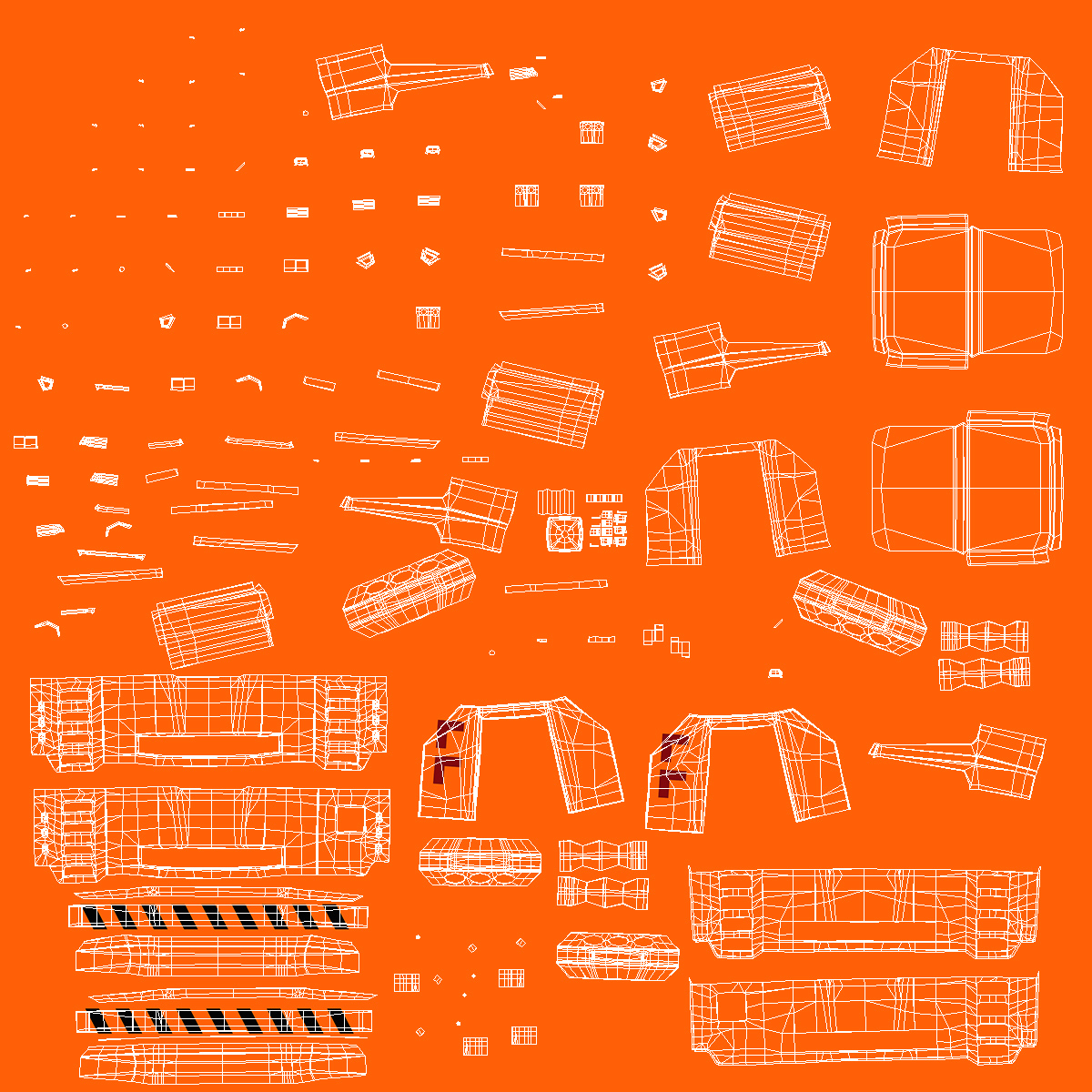 3D AGV Generic with Container