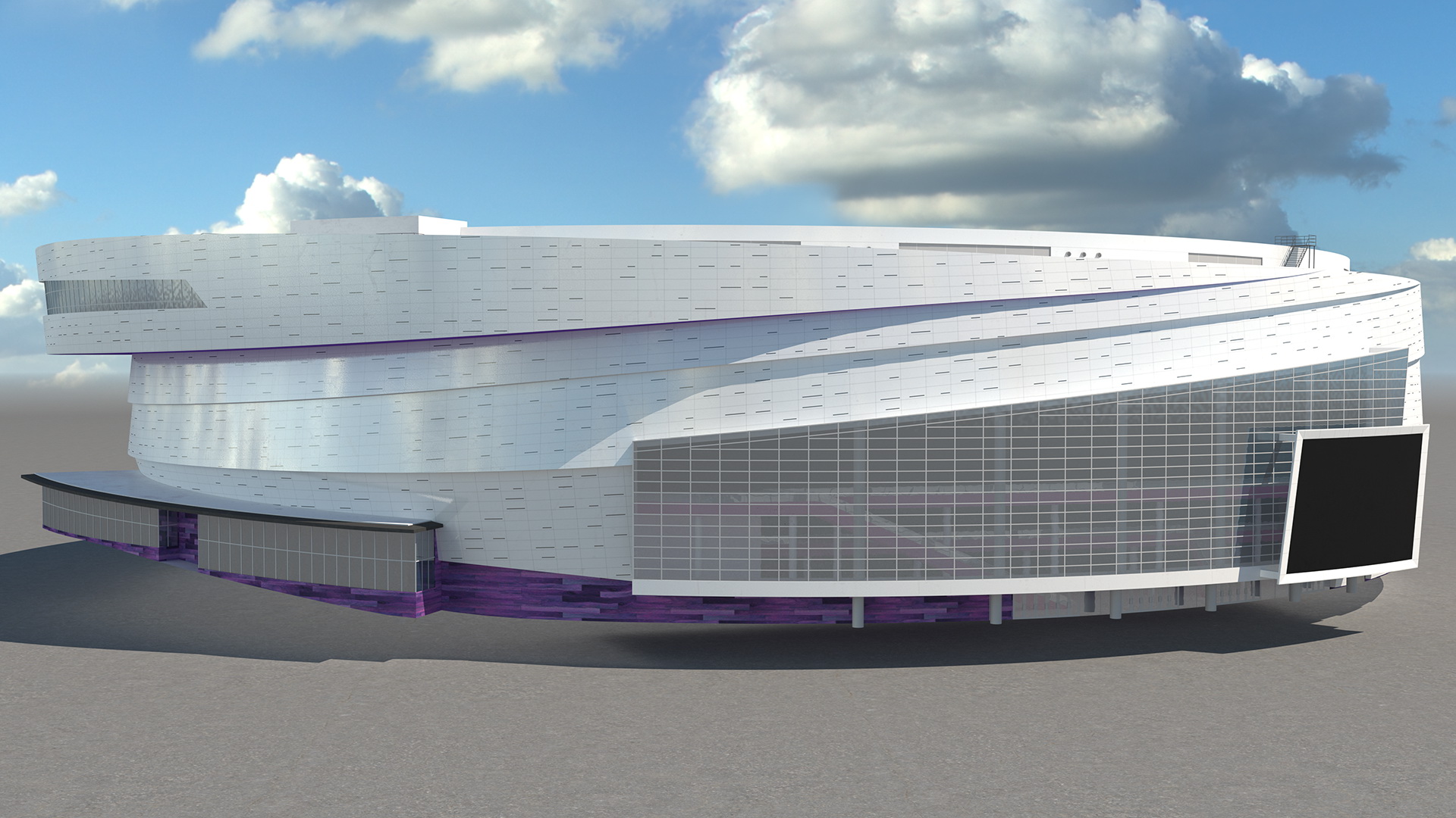 3D Stadium Arena model