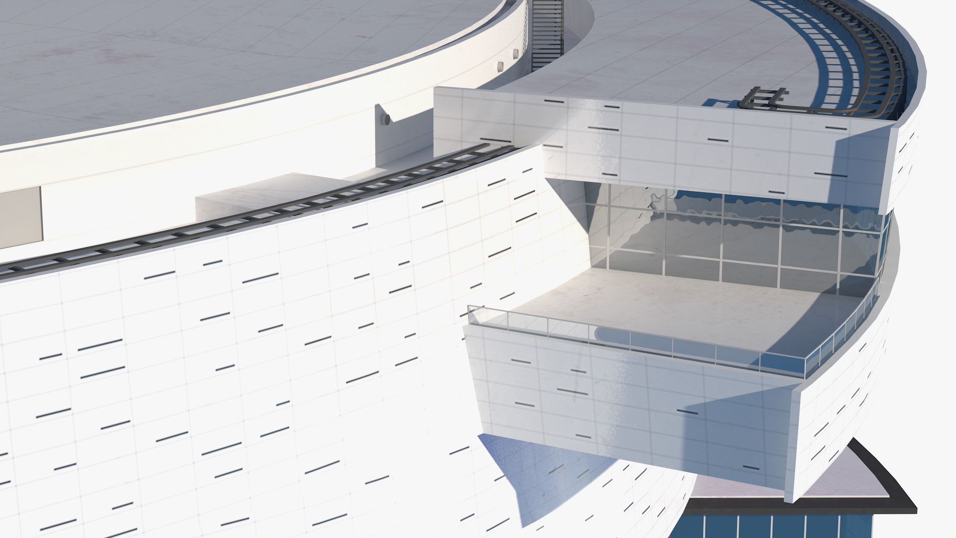 3D Stadium Arena model