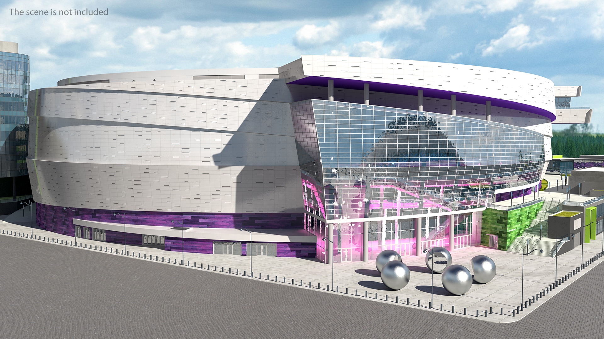3D Stadium Arena model