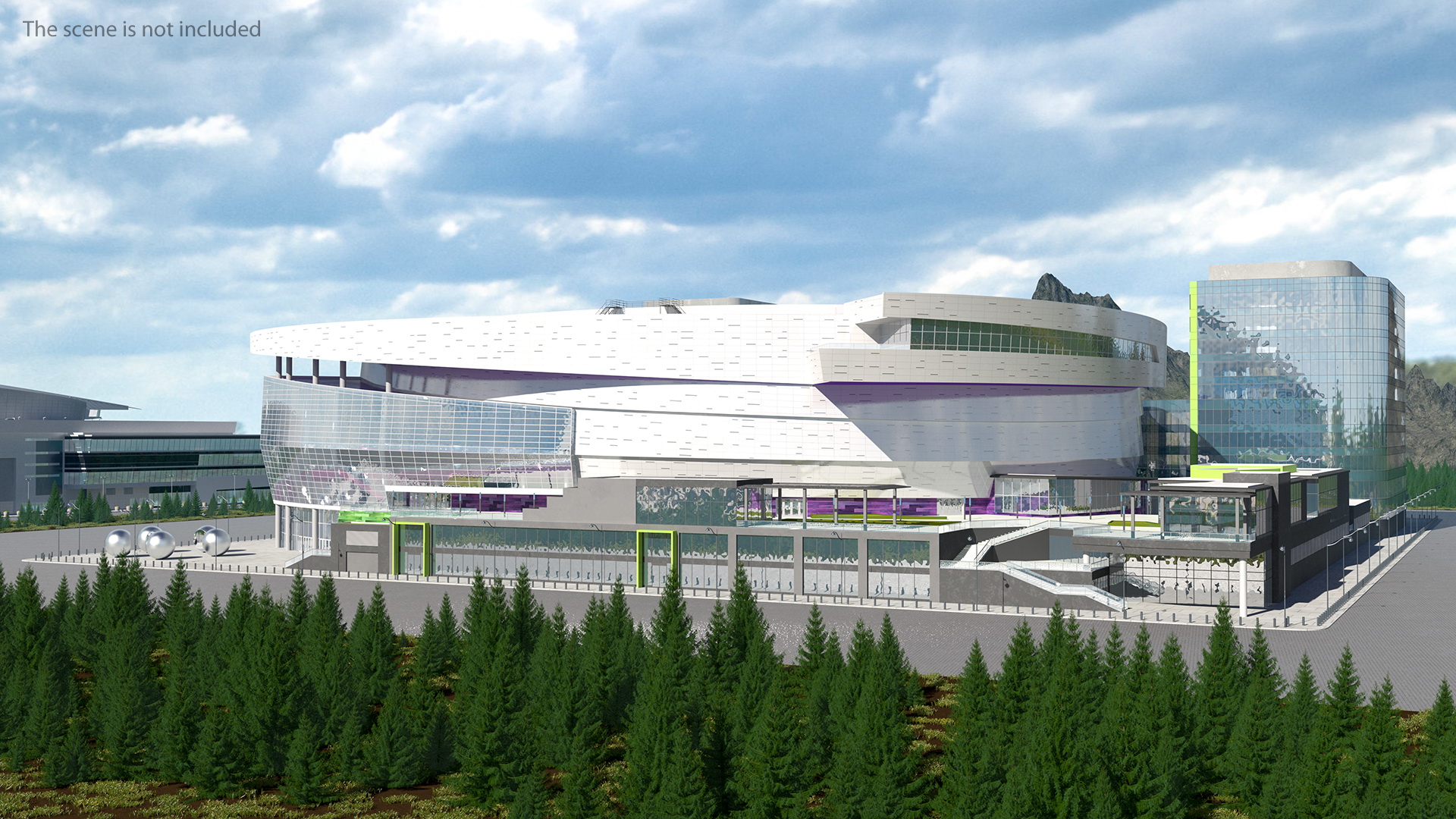 3D Stadium Arena model