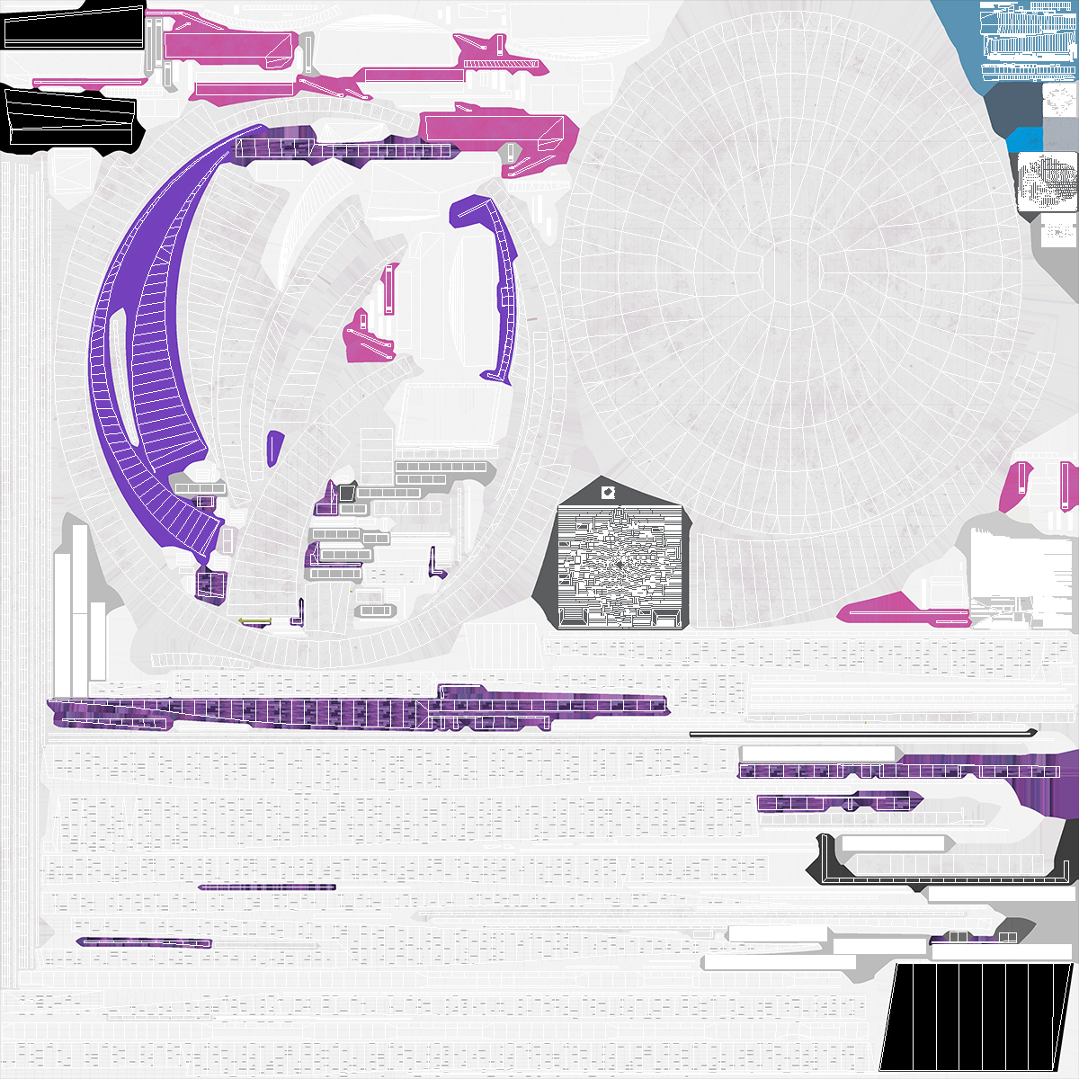 3D Stadium Arena model