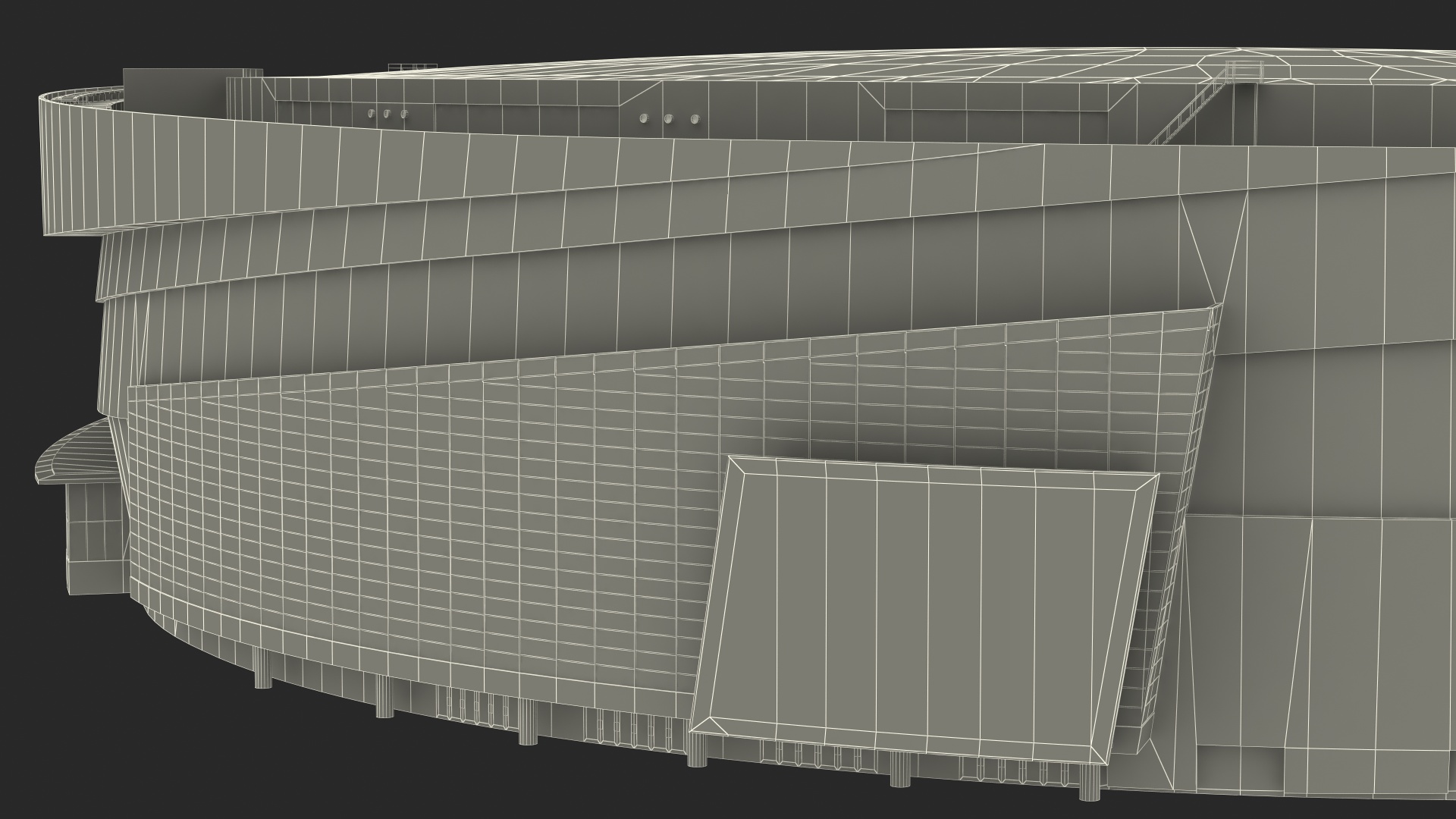 3D Stadium Arena model