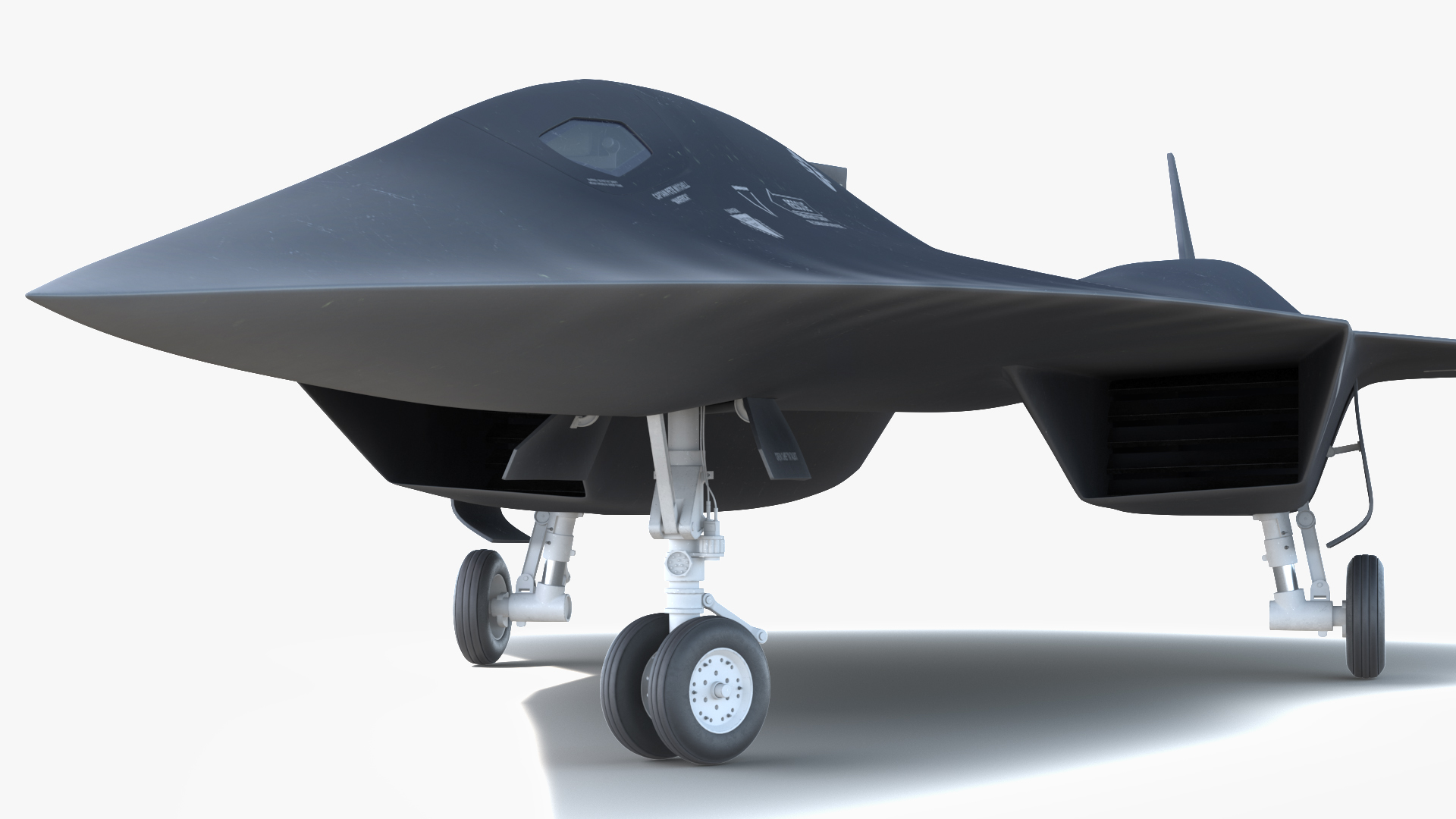 Lockheed SR-72 DarkStar Rigged for Maya 3D model