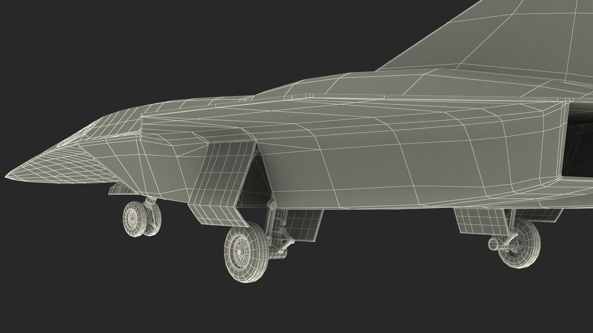 Lockheed SR-72 DarkStar Rigged for Maya 3D model