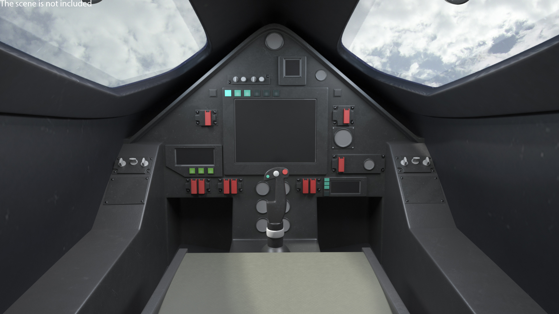 Lockheed SR-72 DarkStar Rigged for Maya 3D model