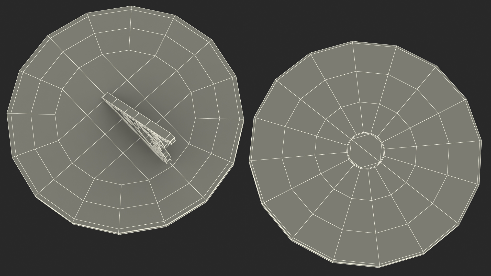 3D Vintage Horizontal Sundial