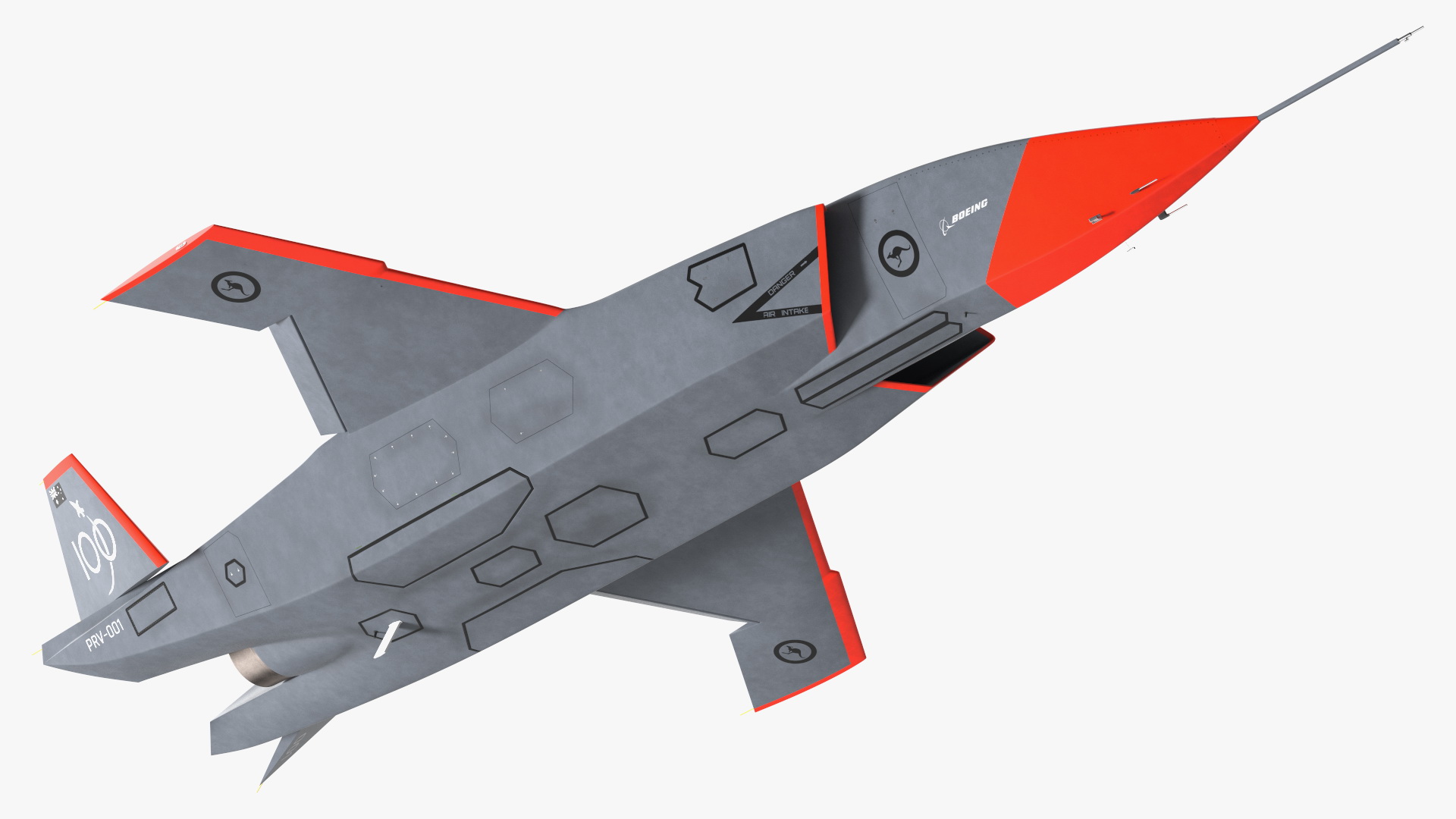 Boeing MQ-28 Ghost Bat Rigged 3D model
