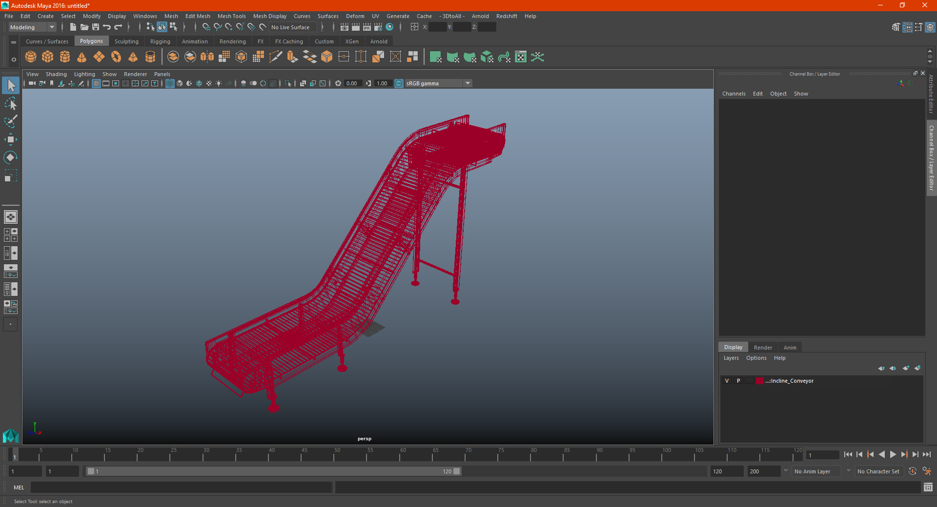 3D Incline Conveyor