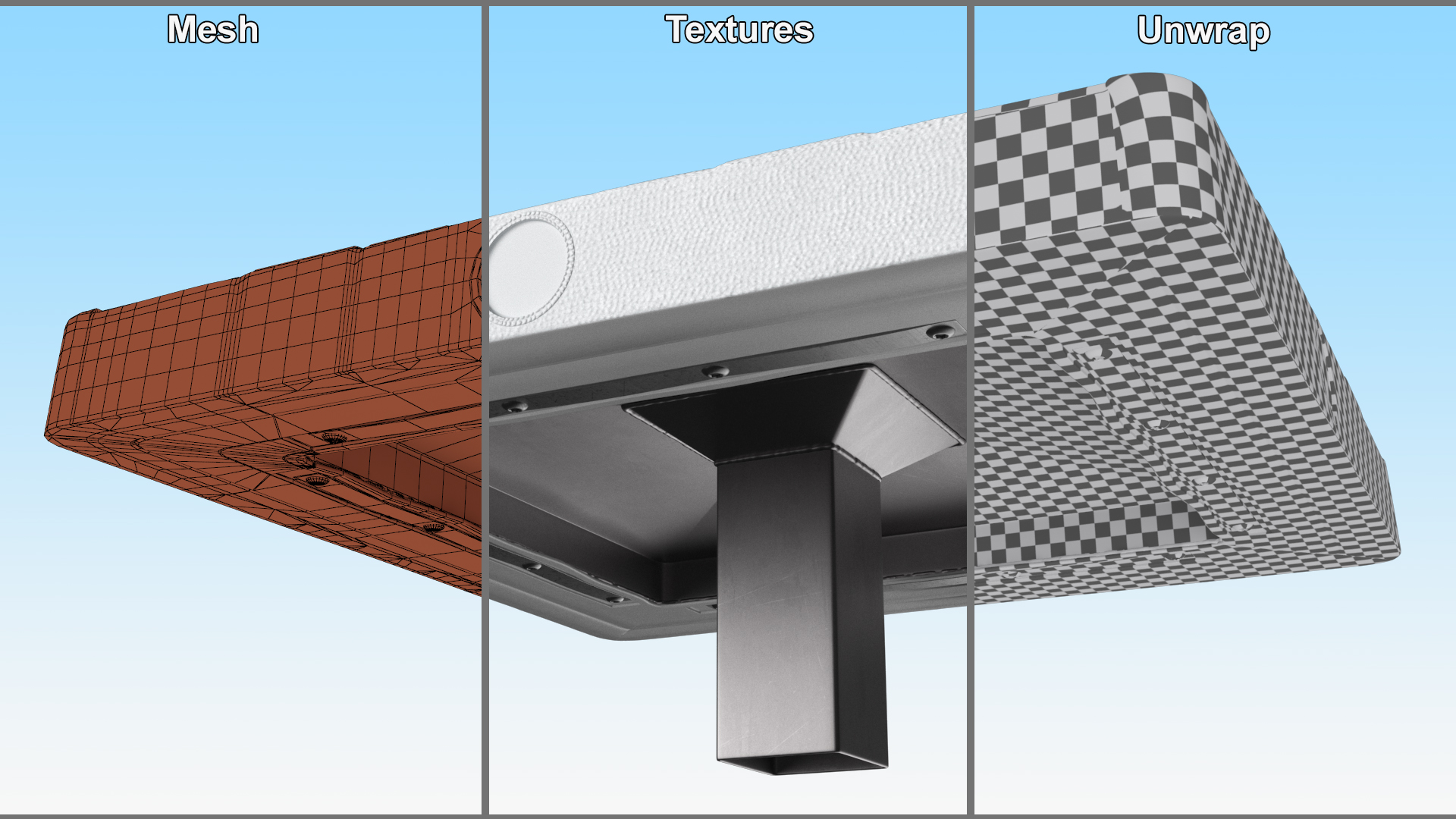 3D model Baseball Base 18inch