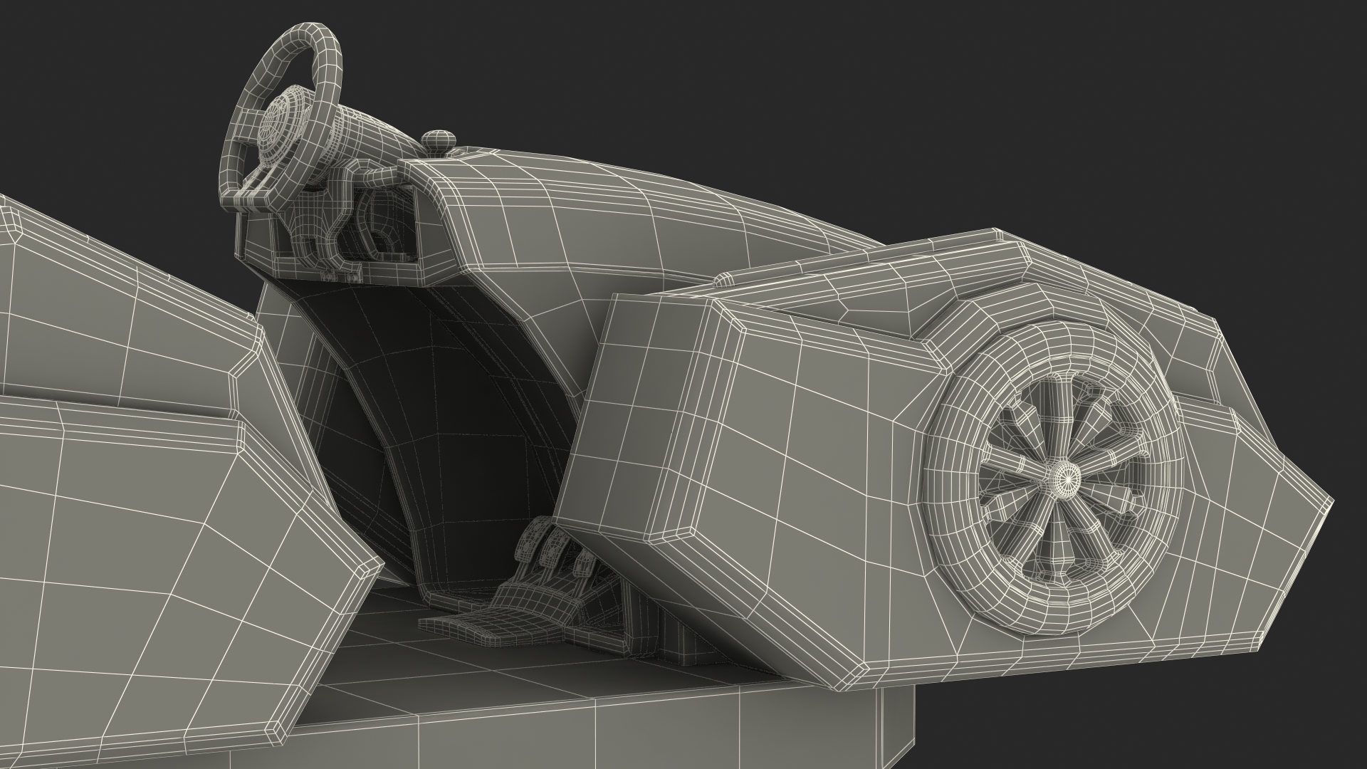 3D VR Racing Game OFF model