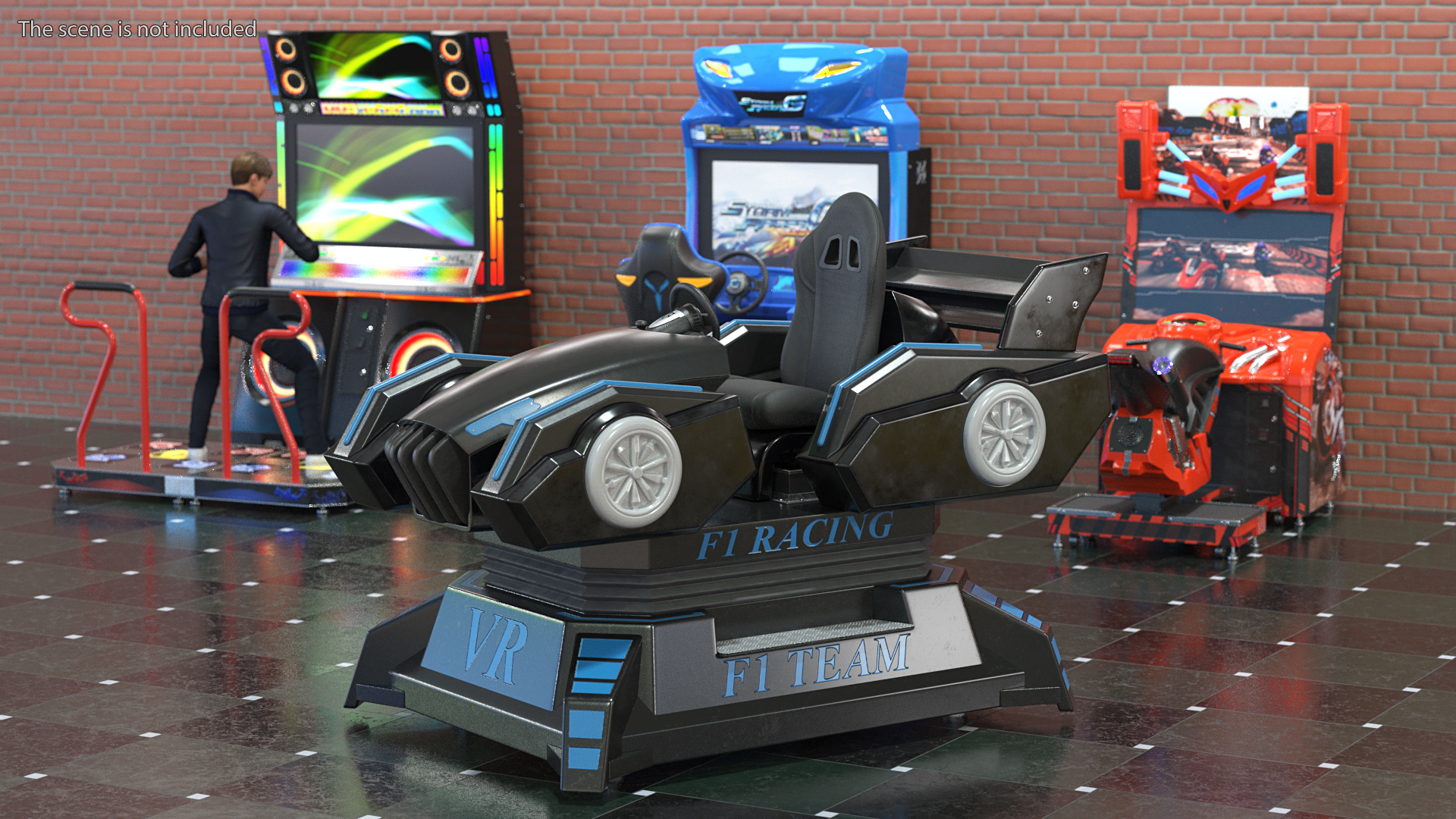 3D VR Racing Game OFF model